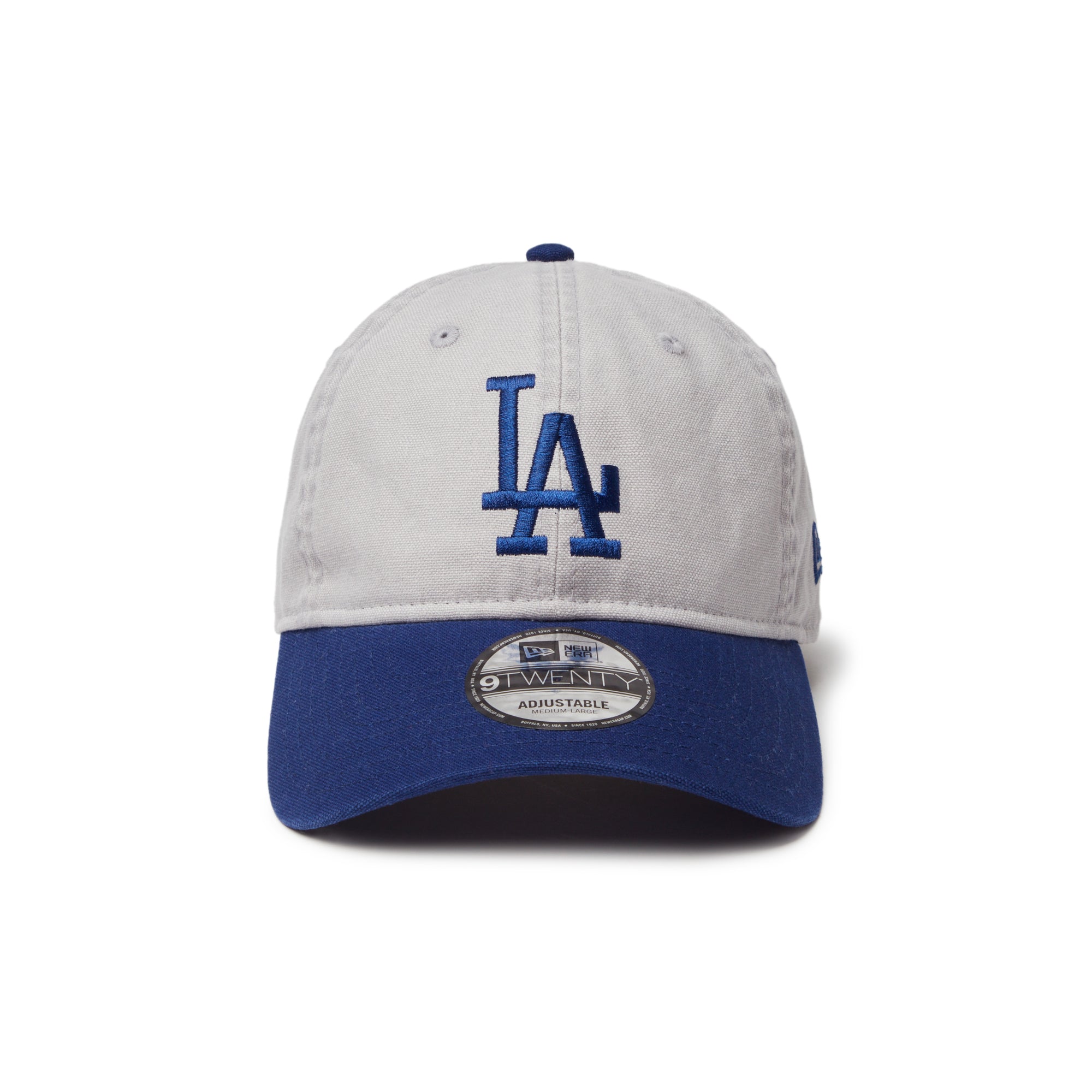 9TWENTY Washed Duck ロサンゼルス・ドジャース グレー ダークロイヤル