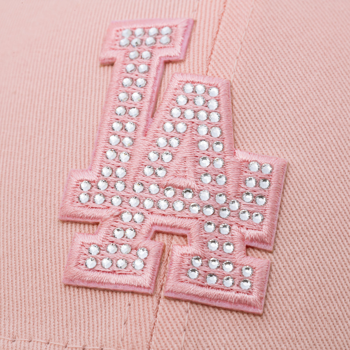 新品 9FORTY キラキラ ライトピンク 9FORTY Rhinestone ロサンゼルス・ドジャース ピンク