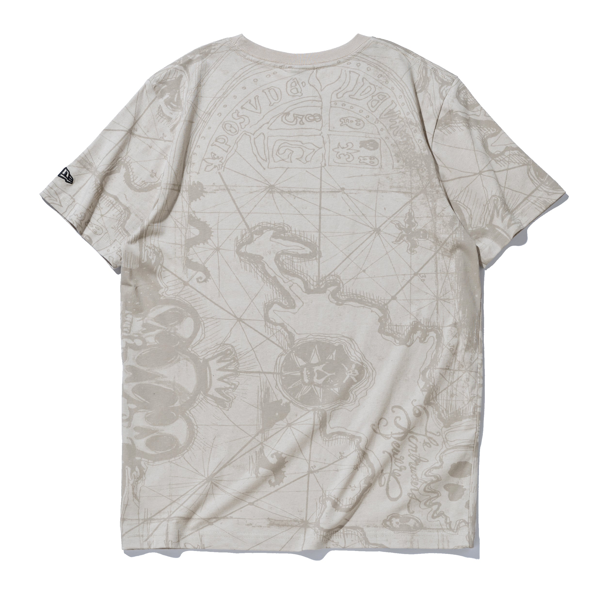 m*4様 new era グーニーズ 半袖 コットン Tシャツ The Goonies グーニーズ Treasure Map ストーン