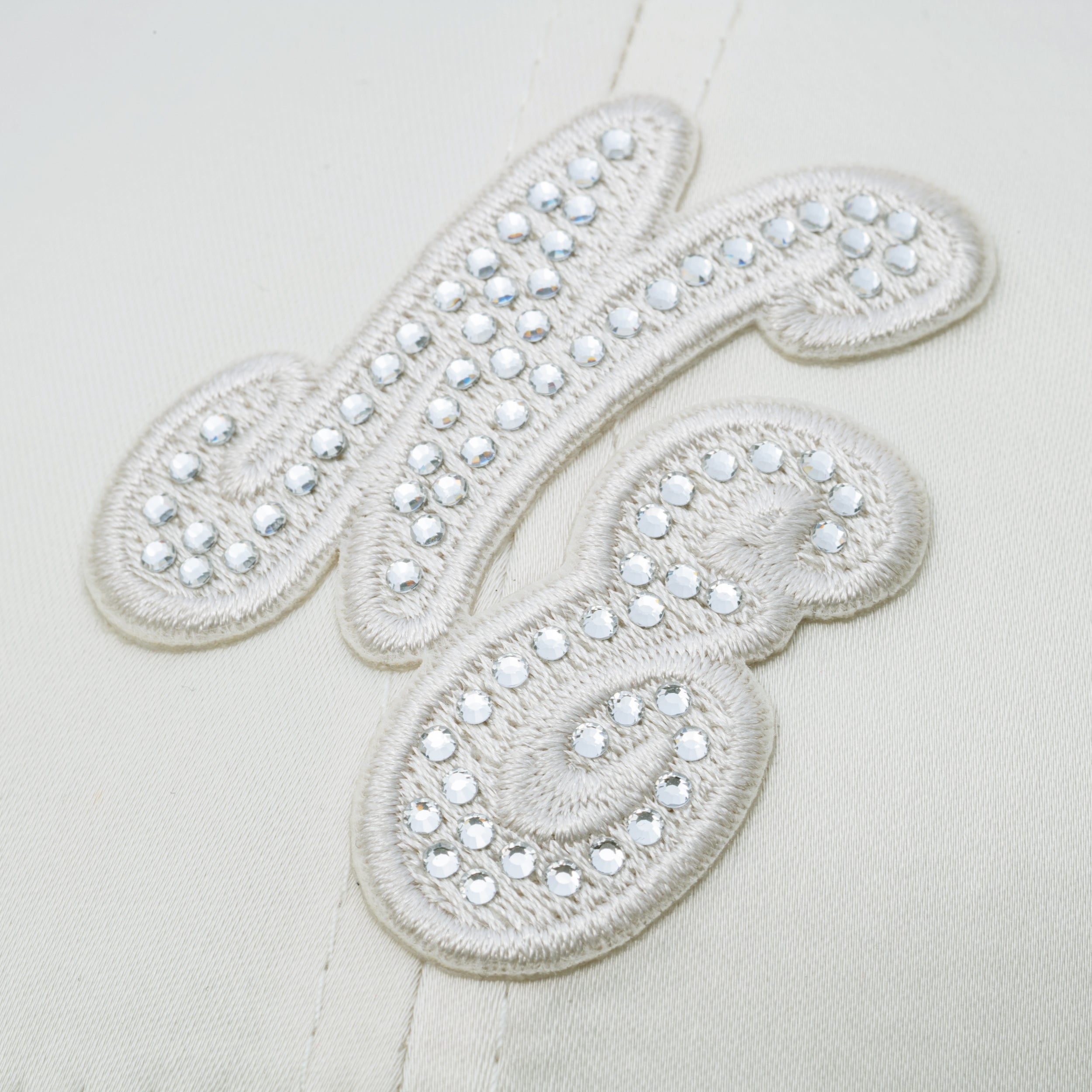 9FORTY White Day Rhinestone ラインストーン クラシックロゴ クローム