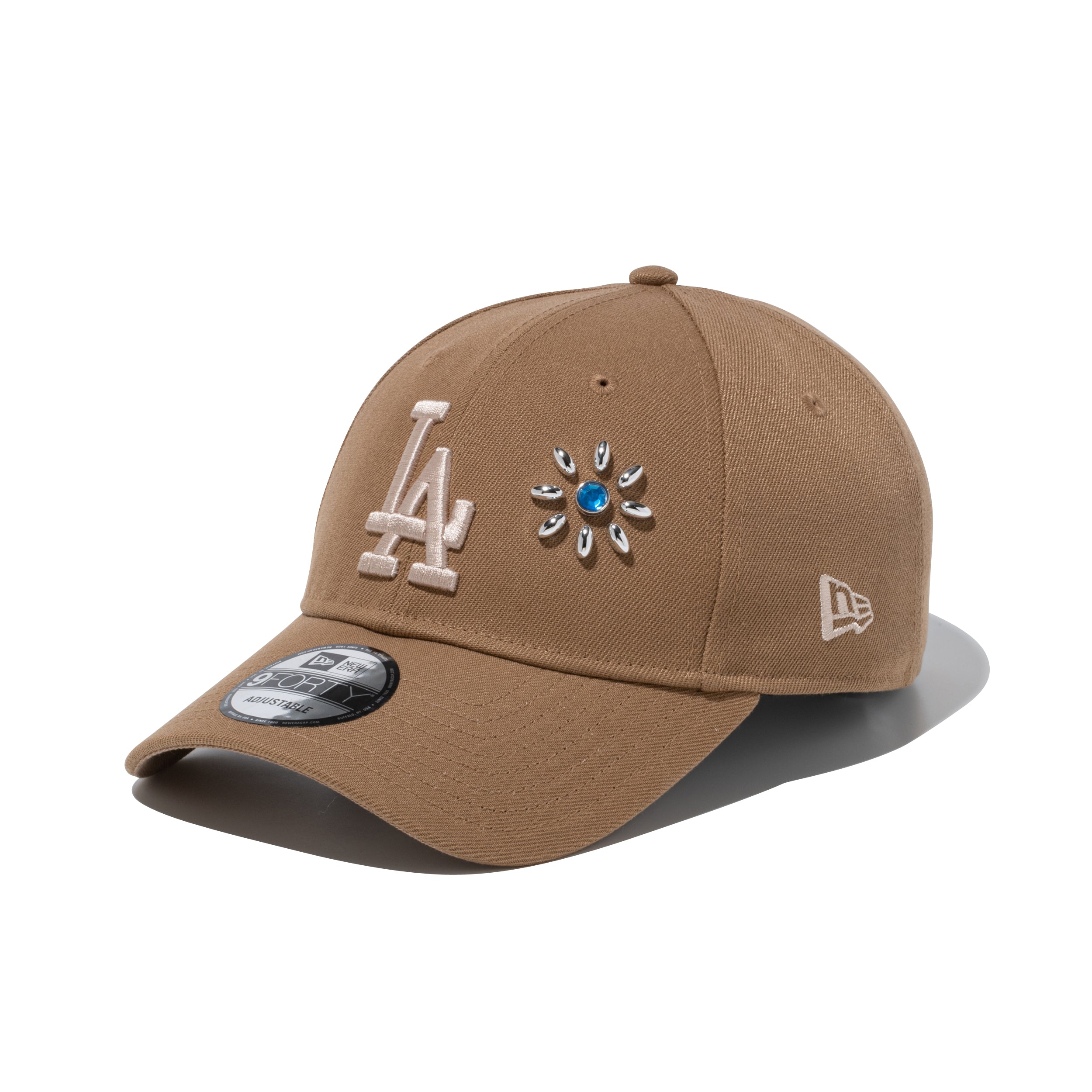 9FORTY Studs ロサンゼルス・ドジャース カーキ | ニューエラ
