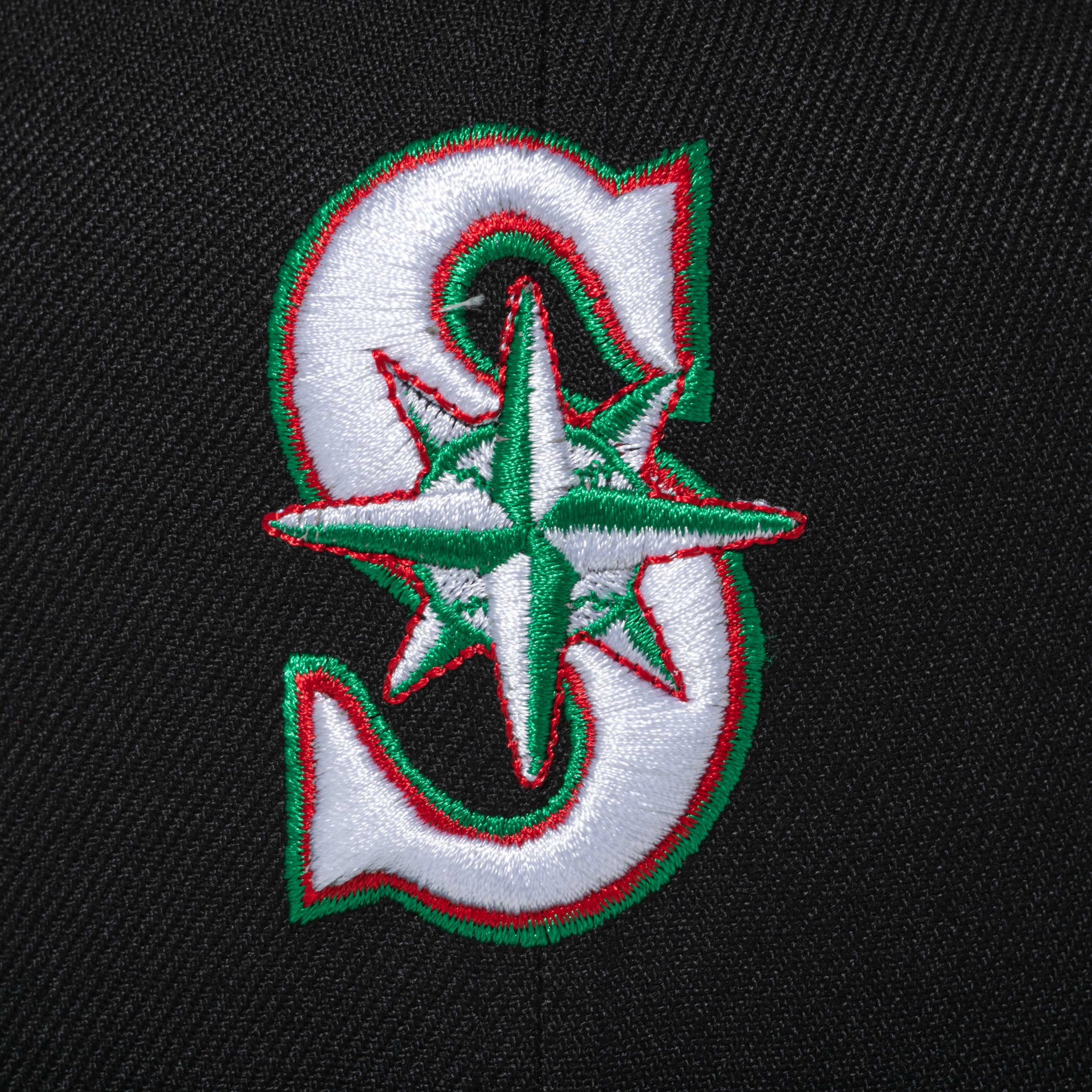 59FIFTY National Flag シアトル・マリナーズ ブラック ケリーグリーン