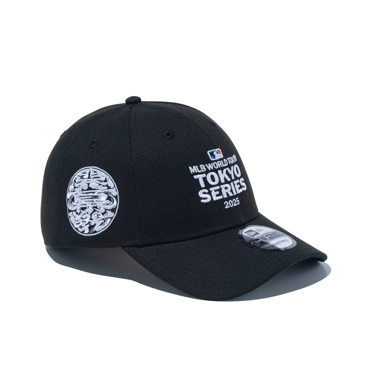 9FORTY MLB TOKYO SERIES 2025 WORLD TOUR TOKYO 2025ロゴ ブラック 