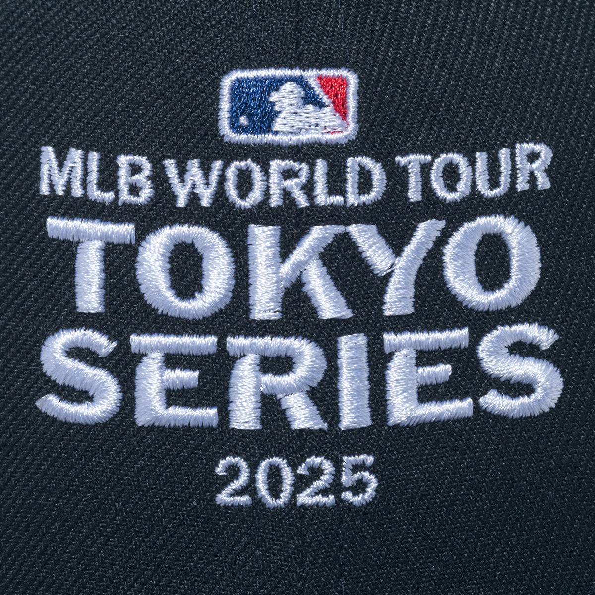 9FORTY MLB TOKYO SERIES 2025 WORLD TOUR TOKYO 2025ロゴ ブラック 