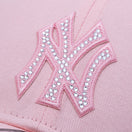 9FORTY Rhinestone ニューヨーク・ヤンキース ピンクレモネード
