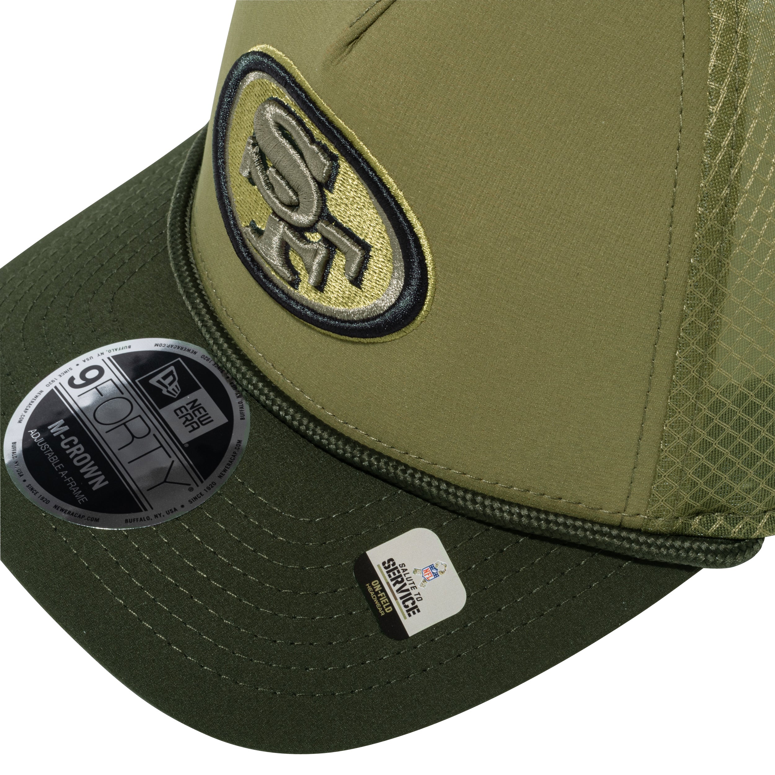 9FORTY M-Crown A-Frame 2025 NFL Salute to Service サンフランシスコ