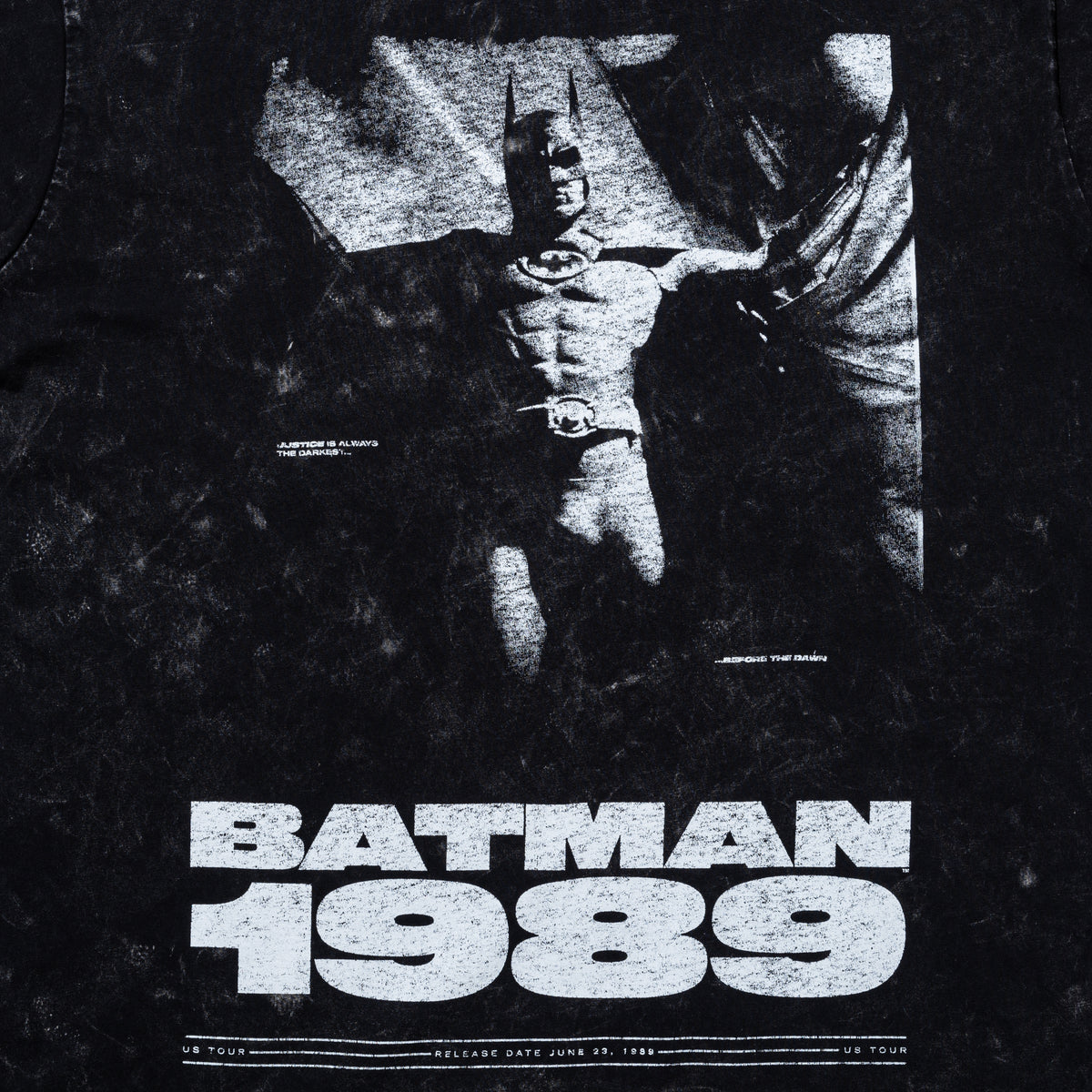 半袖 コットン Tシャツ BATMAN 1989 ブラック | ニューエラオンライン