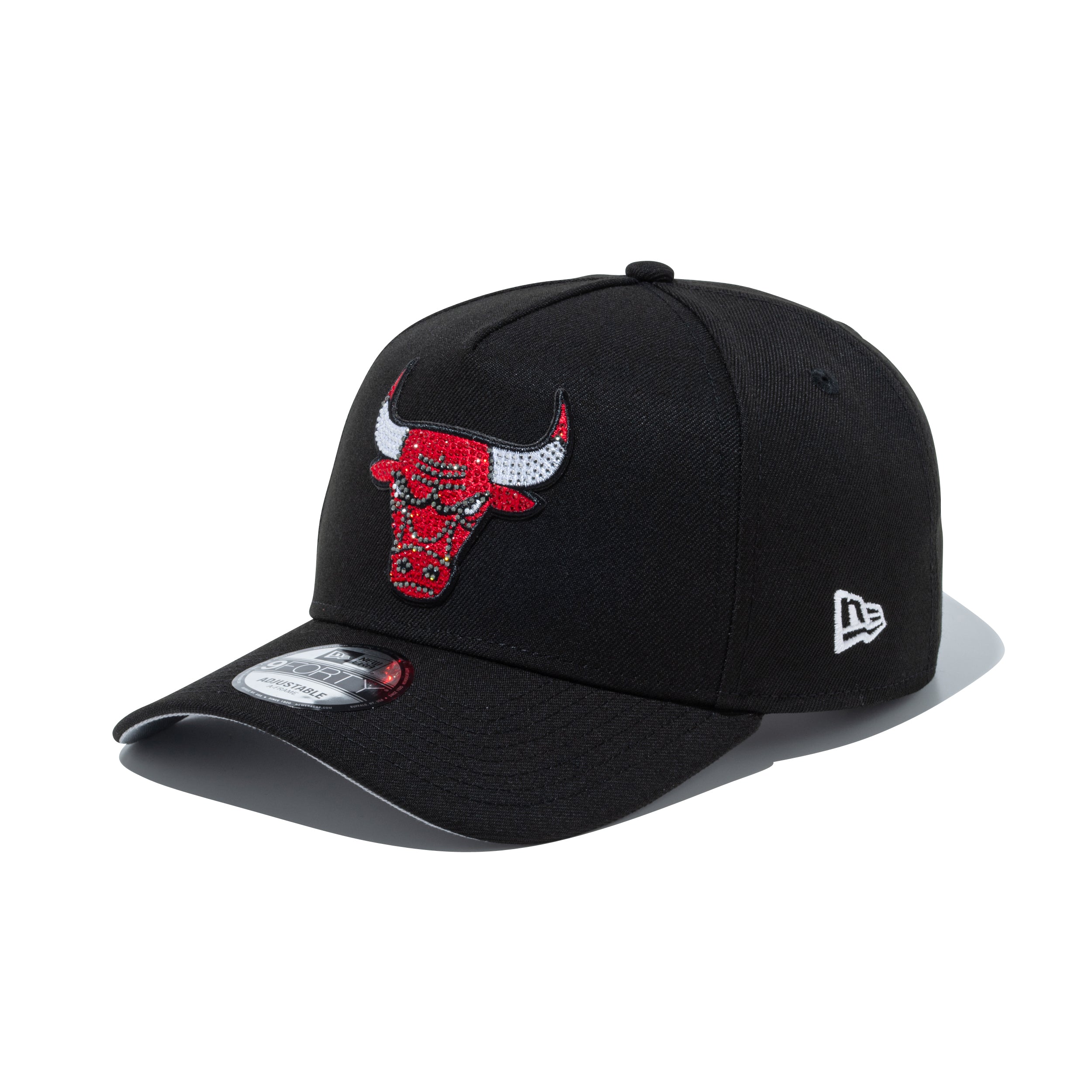 ニューエラ シカゴブルズ 9forty A-FRAME ブラックカラー 9FORTY A-Frame NBA Draft 2026 シカゴ・ブルズ ラインストーン