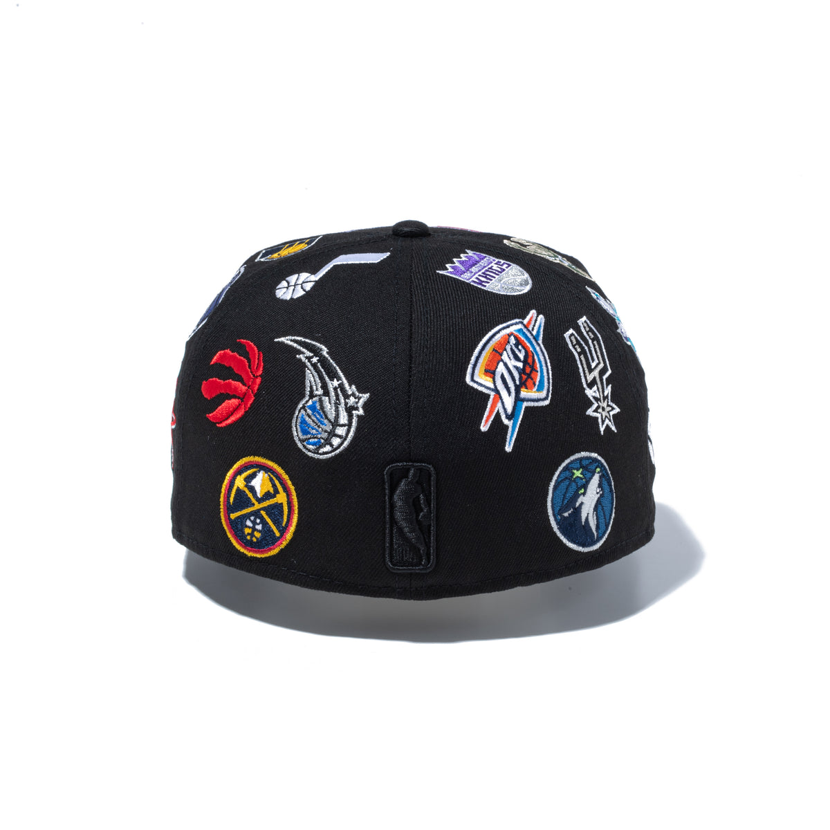 59FIFTY Logo Scramble NBA オールオーバー ブラック | ニューエラ 