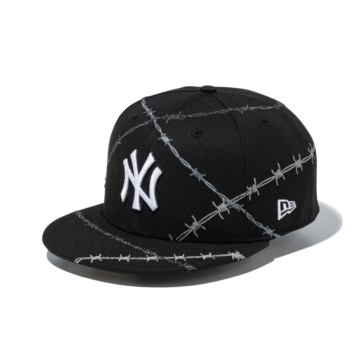【きつね】ニューエラ ブラック デコ GDRdeco ヤンキース 59FIFTY Halloween Collection Wire ニューヨーク・ヤンキース