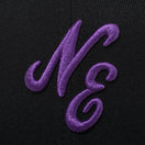 PC 59FIFTY Color Variation クラシックロゴ ブラック × パープル