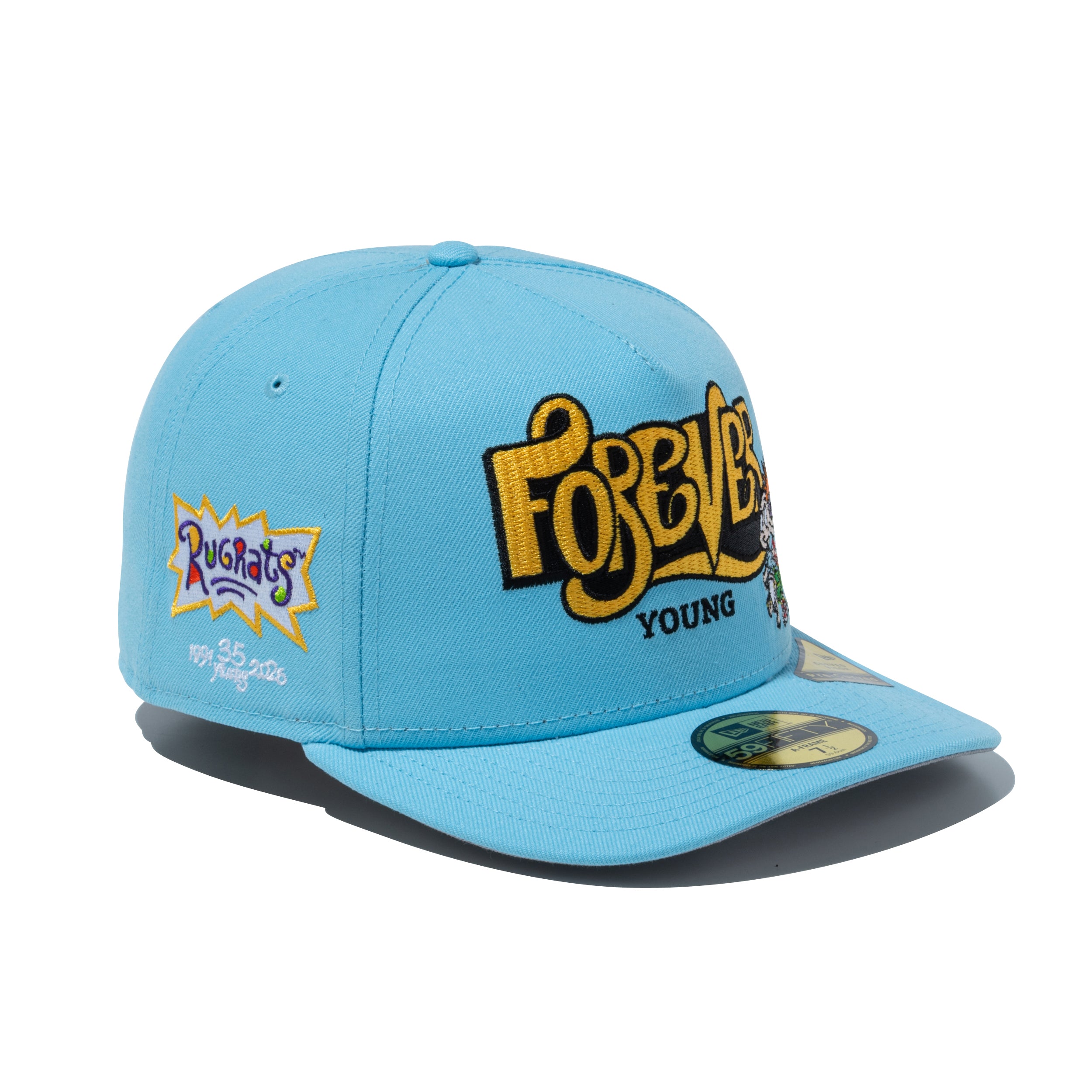 PC 59FIFTY A-Frame Rugrats ラグラッツ FOREVER YOUNG スカイブルー
