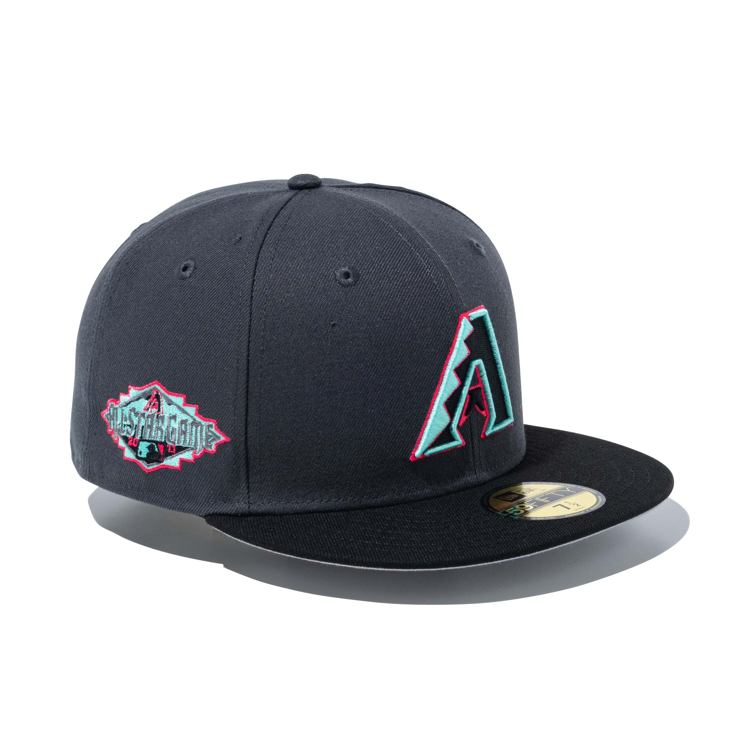 59FIFTY Miami Beach アリゾナ・ダイヤモンドバックス グラファイト