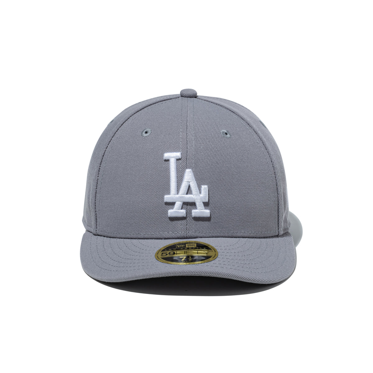 LP 59FIFTY ロサンゼルス・ドジャース グレー × ホワイト | ニューエラ