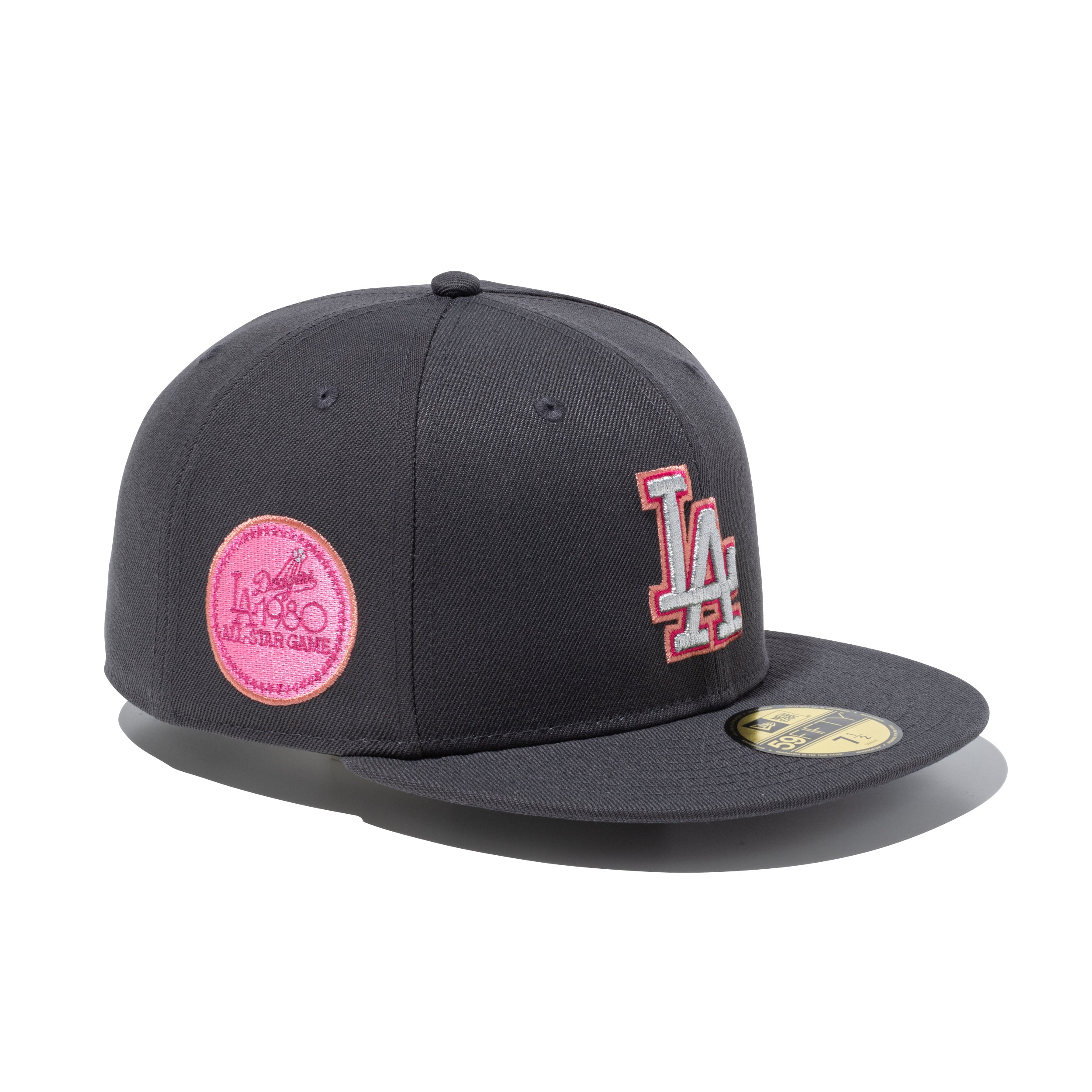 59FIFTY Strawberry Moon ロサンゼルス・ドジャース グラファイト