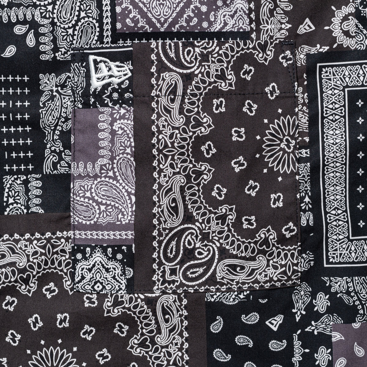 半袖 シャツ Paisley ペイズリー ブラック | ニューエラオンラインストア