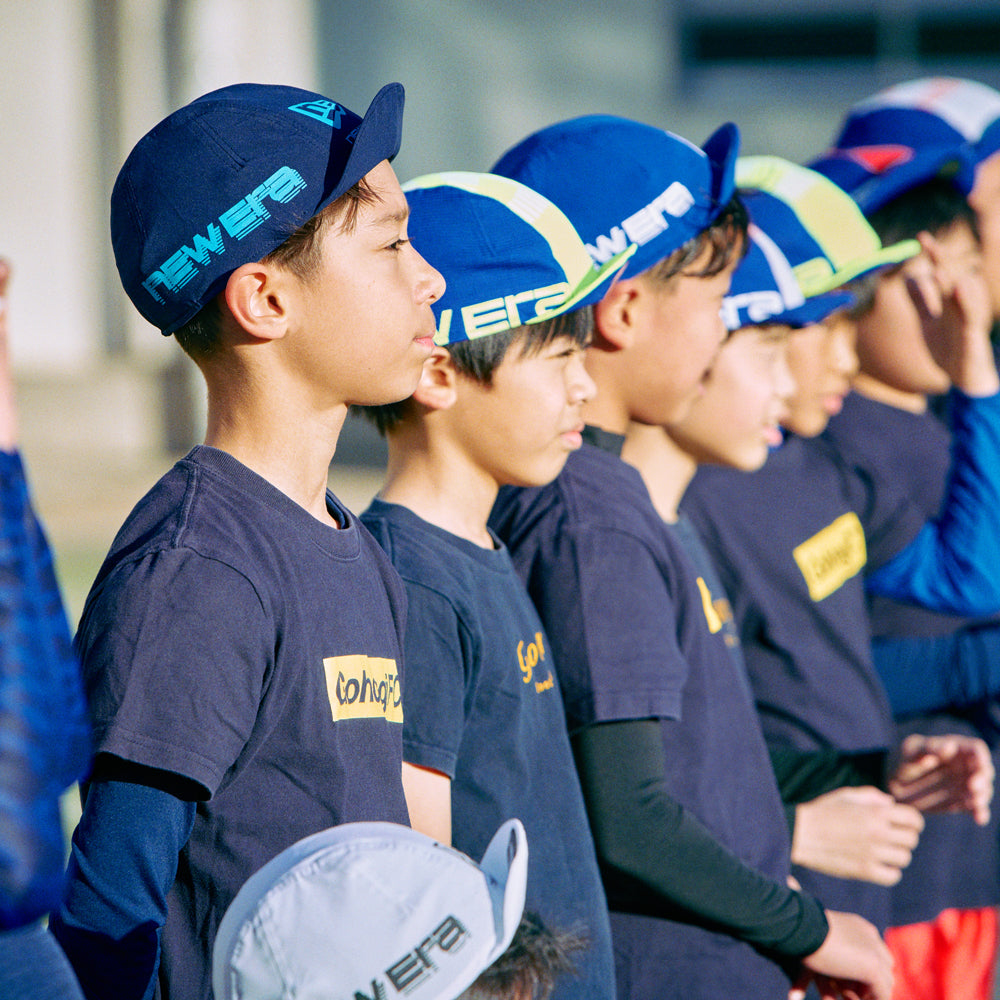 キッズ Youth ジュニアサッカーキャップ Primeflex ネイビー