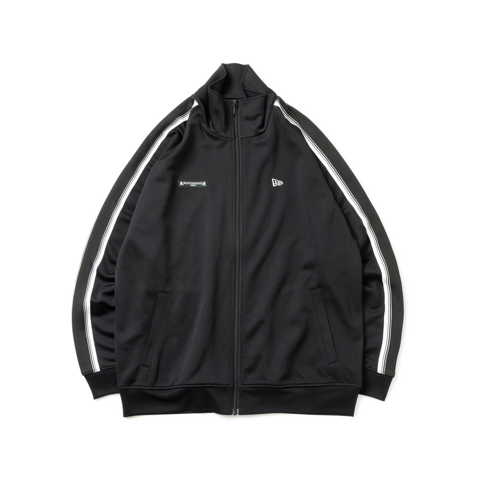 スムースジャージー サイドテープ トラックジャケット MASTERMIND WORLD FW25 ブラック