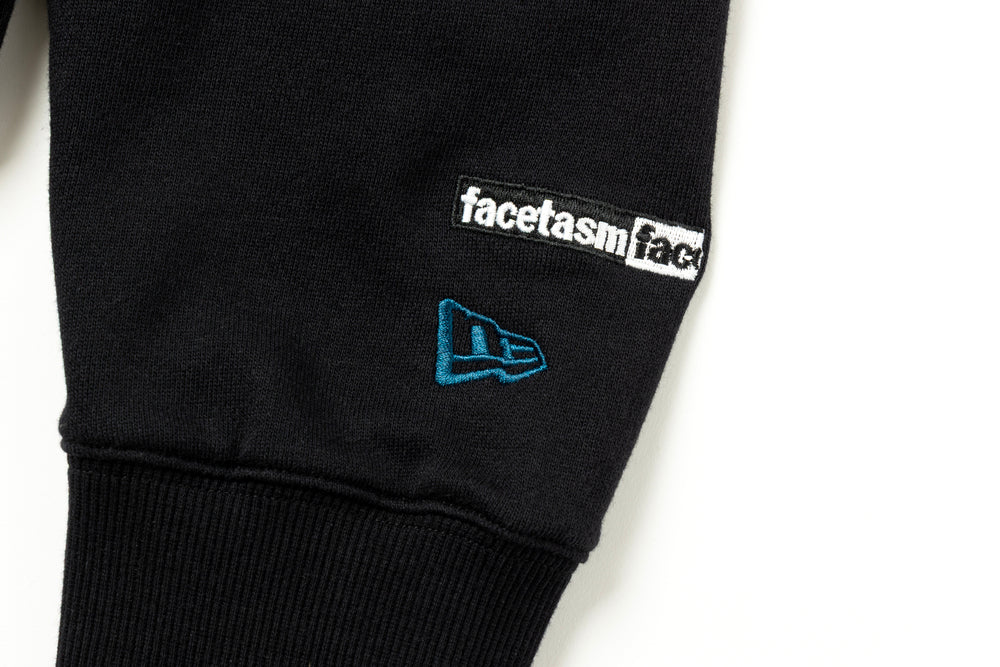 裏毛 スウェット プルオーバーフーディー FACETASM SS26 ブラック