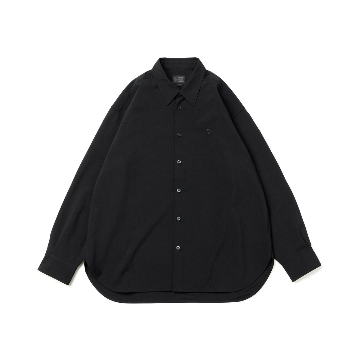 長袖 ウールシャツ BLACK LABEL FW25 ブラック | ニューエラオンライン 