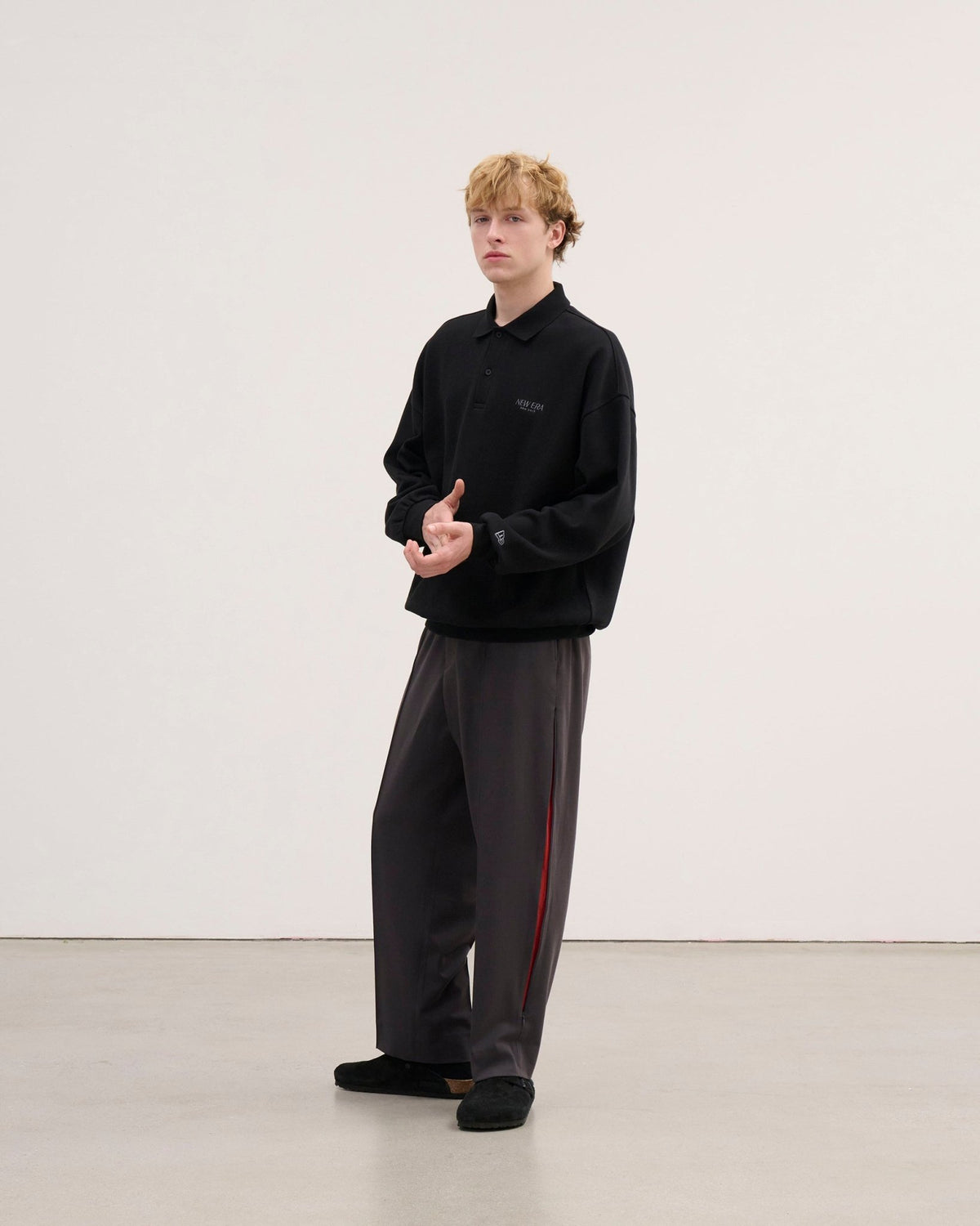 ベンチレーション イージースラックス BLACK LABEL FW25 チャコール 