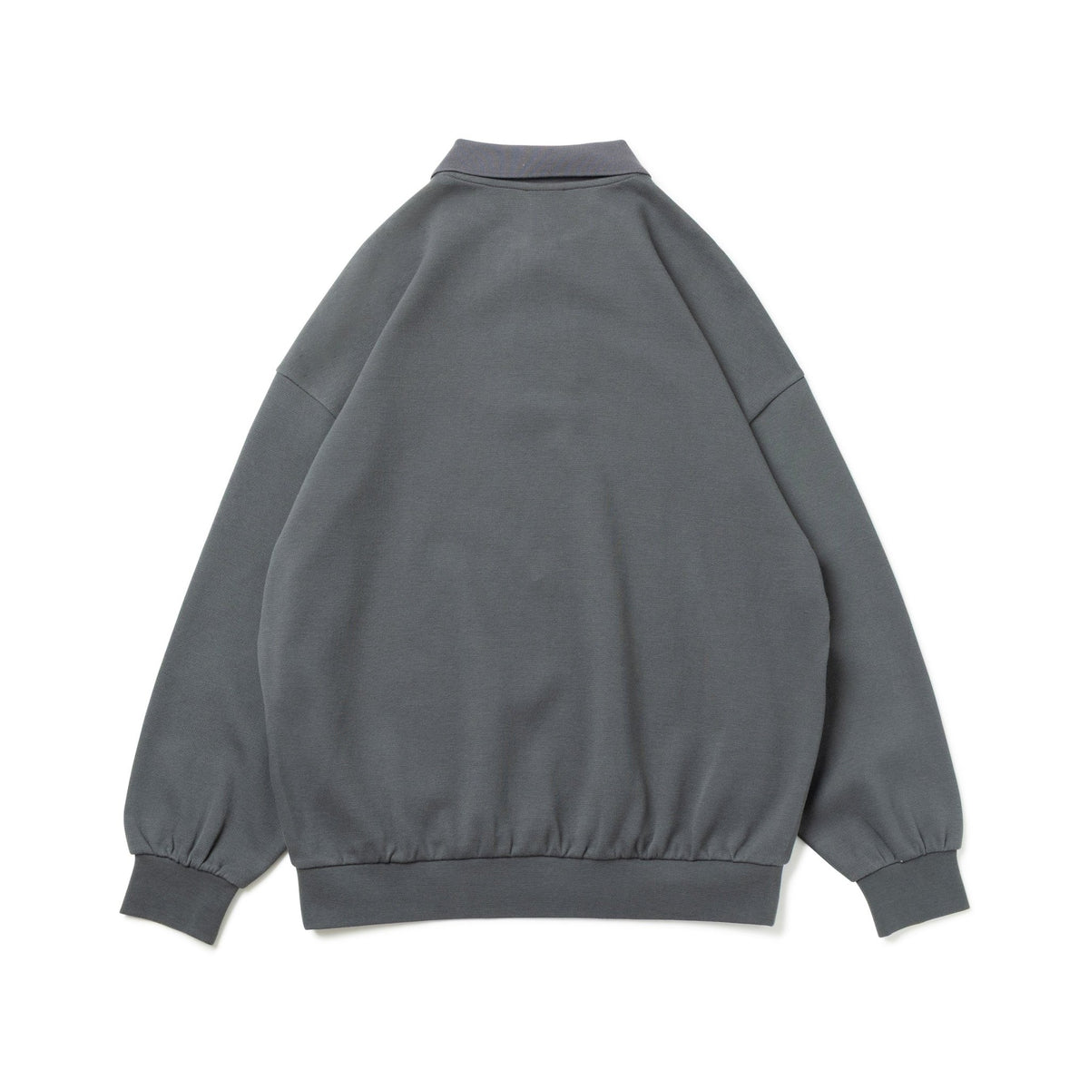 長袖 鬼鹿の子 ポロシャツ BLACK LABEL FW25 チャコール | ニューエラ