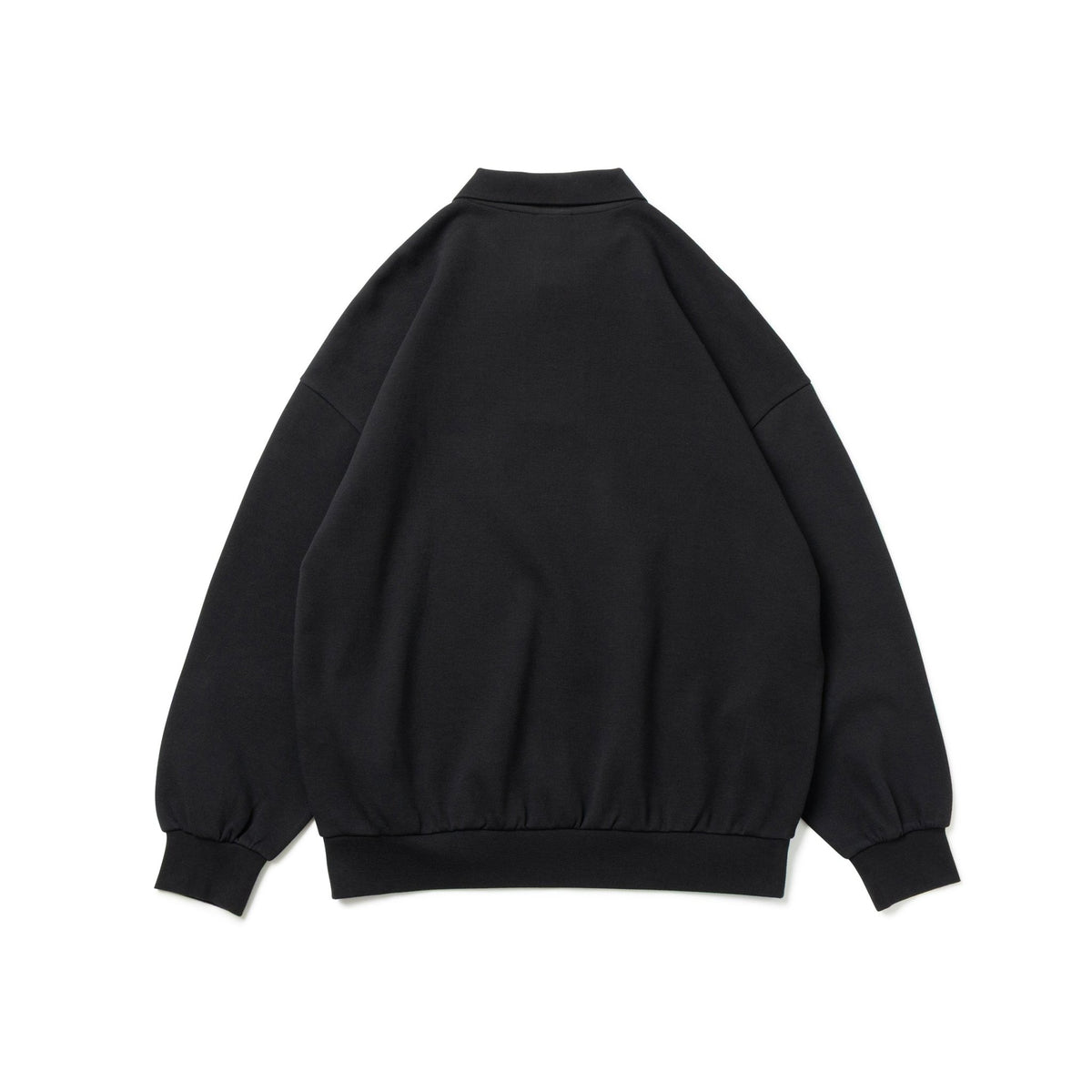 長袖 鬼鹿の子 ポロシャツ BLACK LABEL FW25 ブラック | ニューエラ 