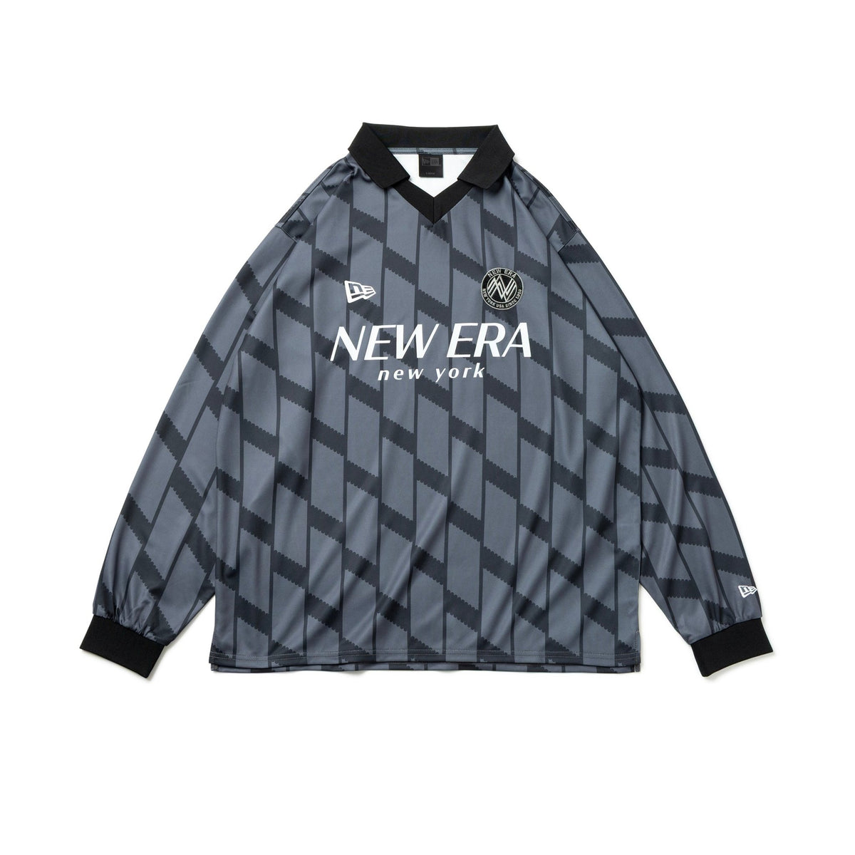長袖 ゲームシャツ BLACK LABEL FW25 ブラック | ニューエラオンライン