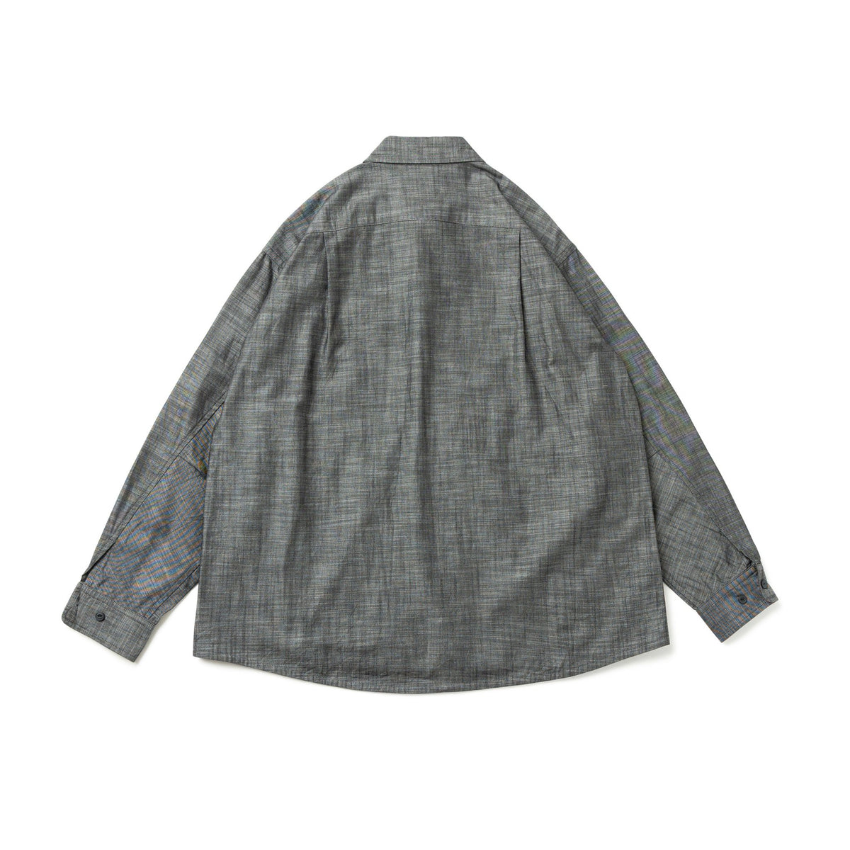 長袖 シャンブレー シャツ BLACK LABEL FW25 ブラック | ニューエラ