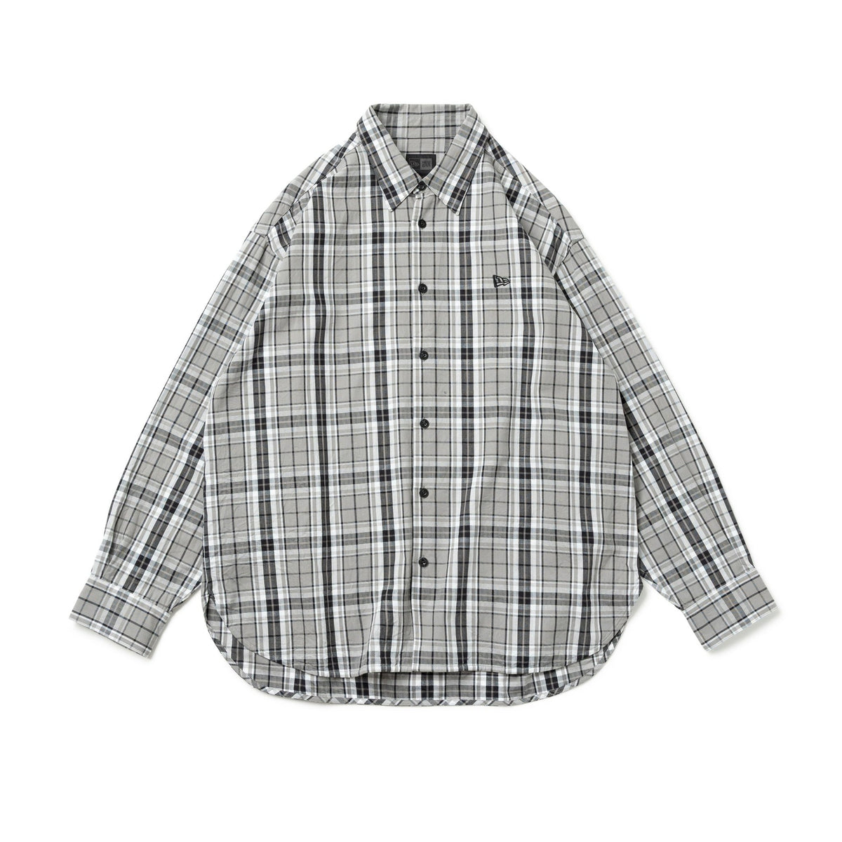 NEW ERA ニューエラ BLACK LABEL ネルシャツ サイズL 長袖 フランネルシャツ BLACK LABEL FW22 カーキ | ニューエラ