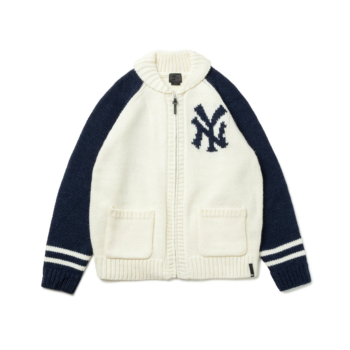 カウチング ニットカーディガン BLACK LABEL FW25 ニューヨーク