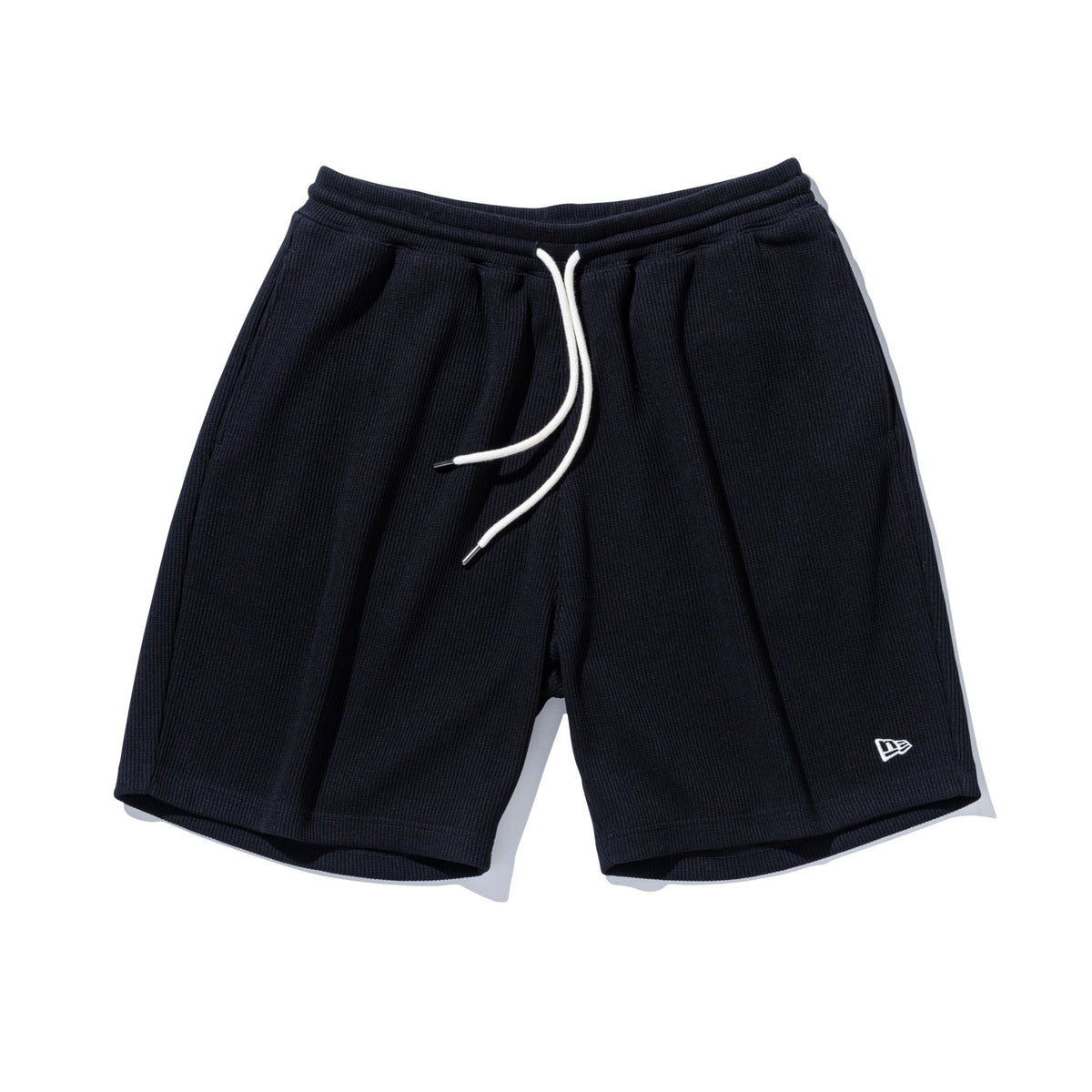ワッフル ショートパンツ BLACK LABEL SS25 ブラック | ニューエラ 