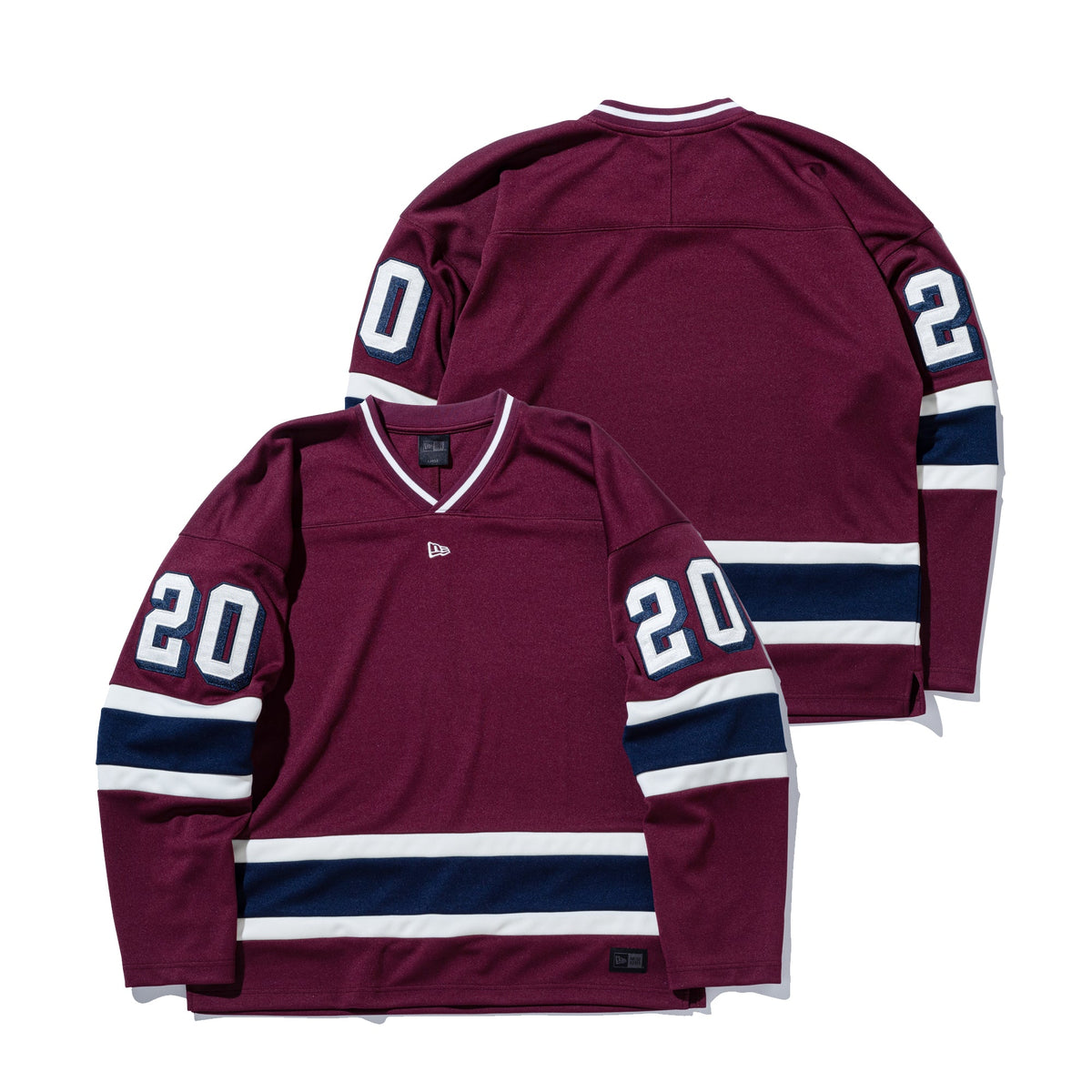 UNDEFEATED(アンディフィーテッド) mesh hockey shirt メッシュ