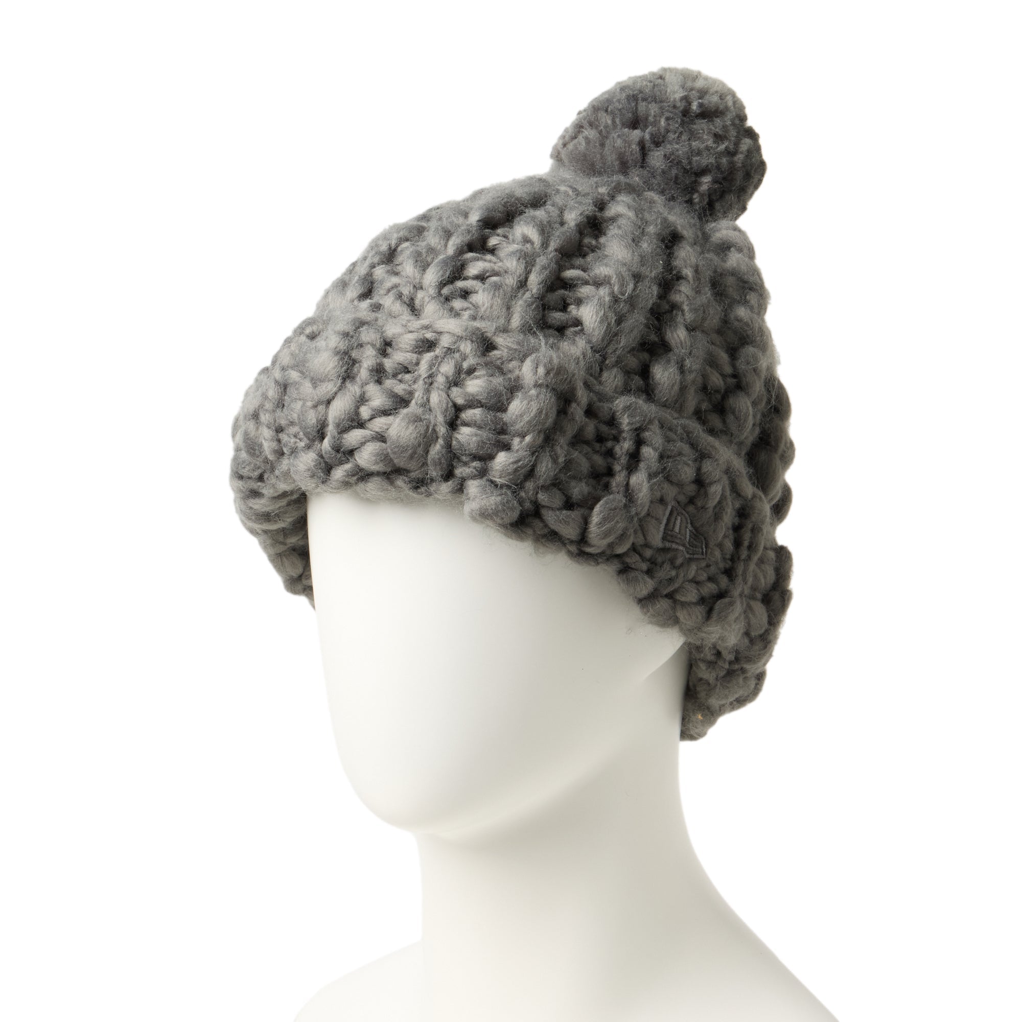 ポンポンニット Chunky Knit グラファイト | ニューエラオンラインストア