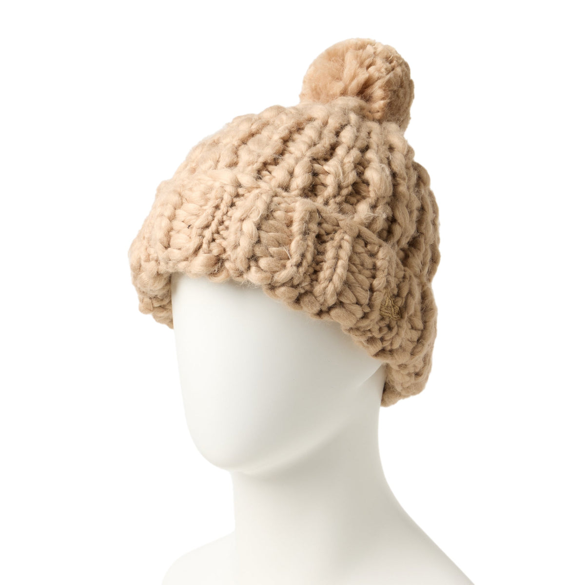 ポンポンニット Chunky Knit ベージュ | ニューエラオンラインストア