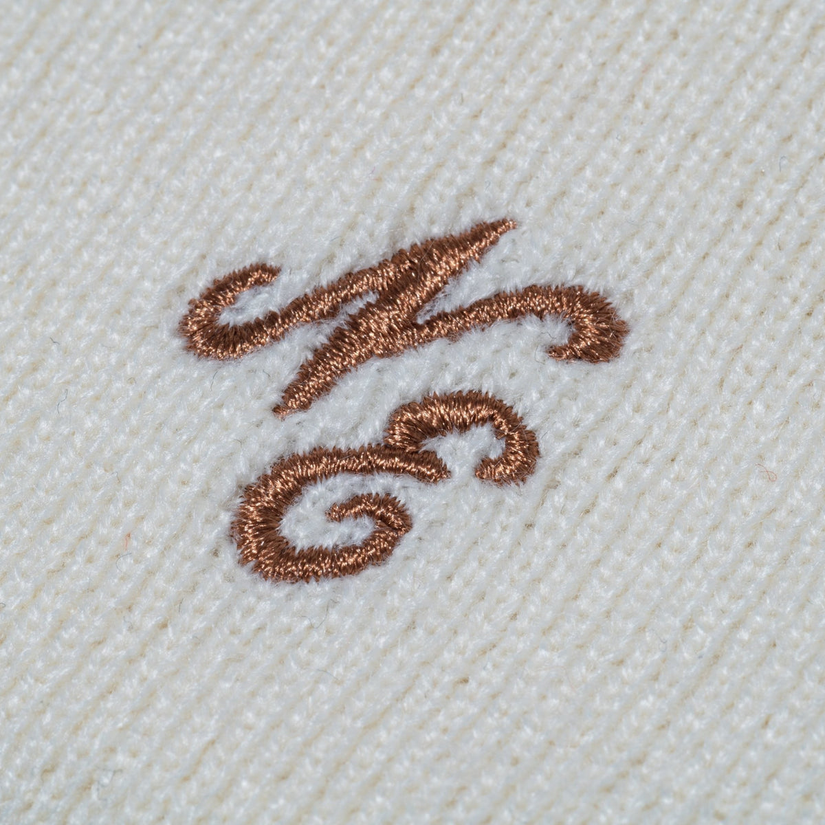 ベーシック カフニット Classic Logo クラシックロゴ オフ