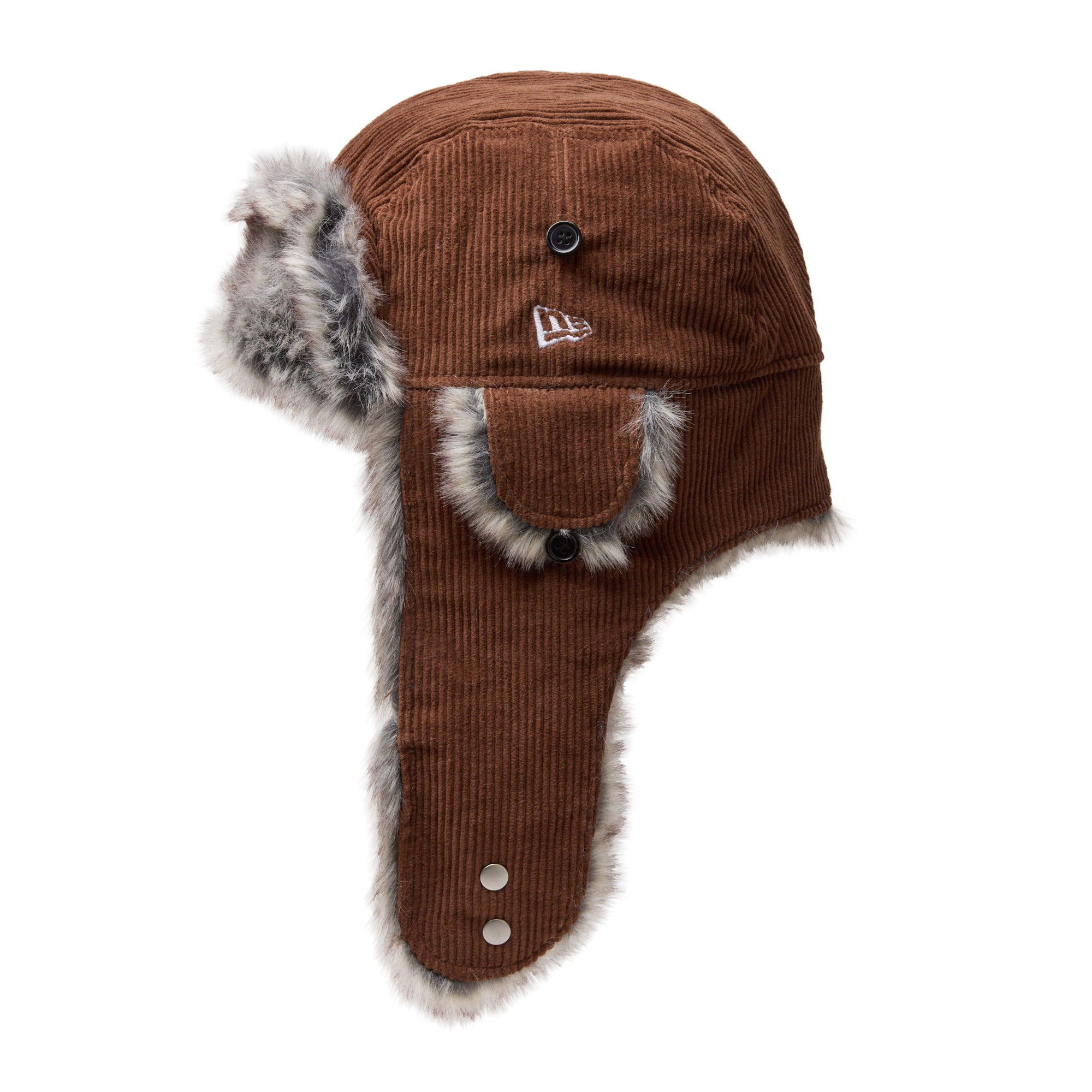 【新品】NEW ERA TRAPPER CORDUROYニューエラトラッパー NEW ERA TRAPPER CORDUROY Los Angeles Dodgers BROWN（ニューエラ