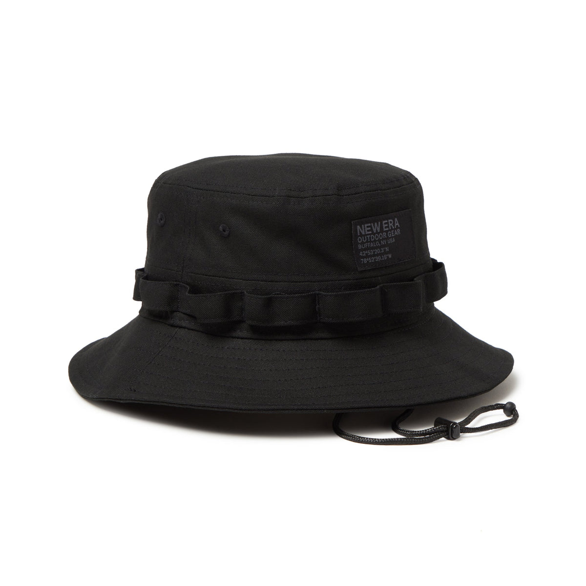 アドベンチャー Duck Canvas ウーブンパッチ ブラック