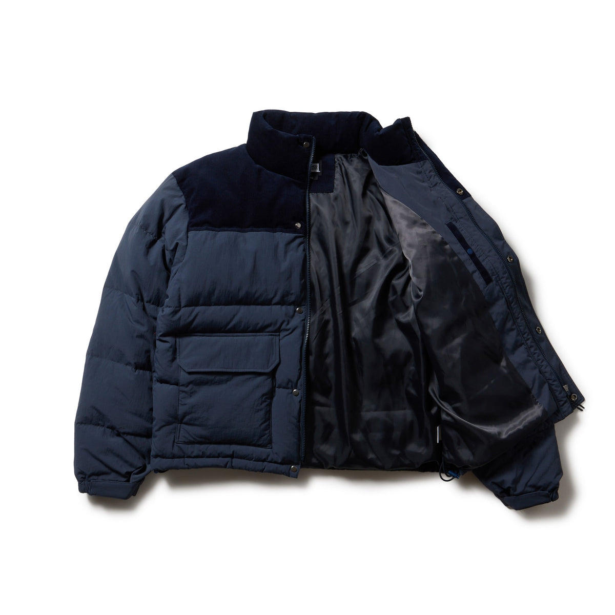 MIRROR9 ダウンジャケット　ネイビー Never say never nylon jacket – MIRROR9