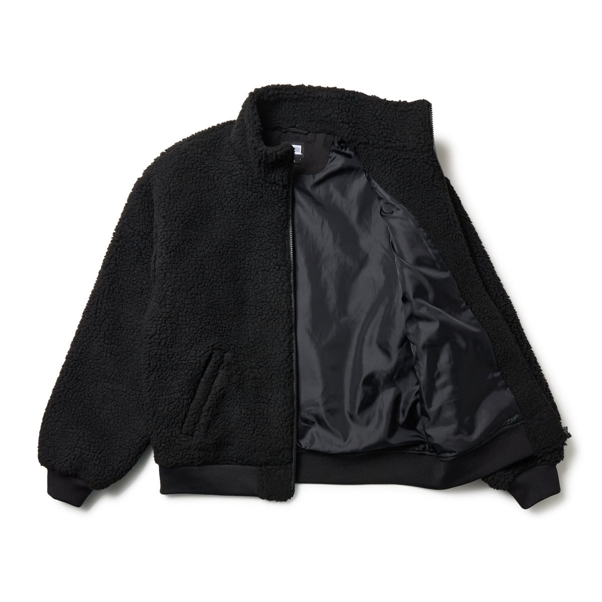 Etrarium ボアブルゾン　ブラックグレー Etrarium ボアブルゾン ブラック/グレー - メルカリ