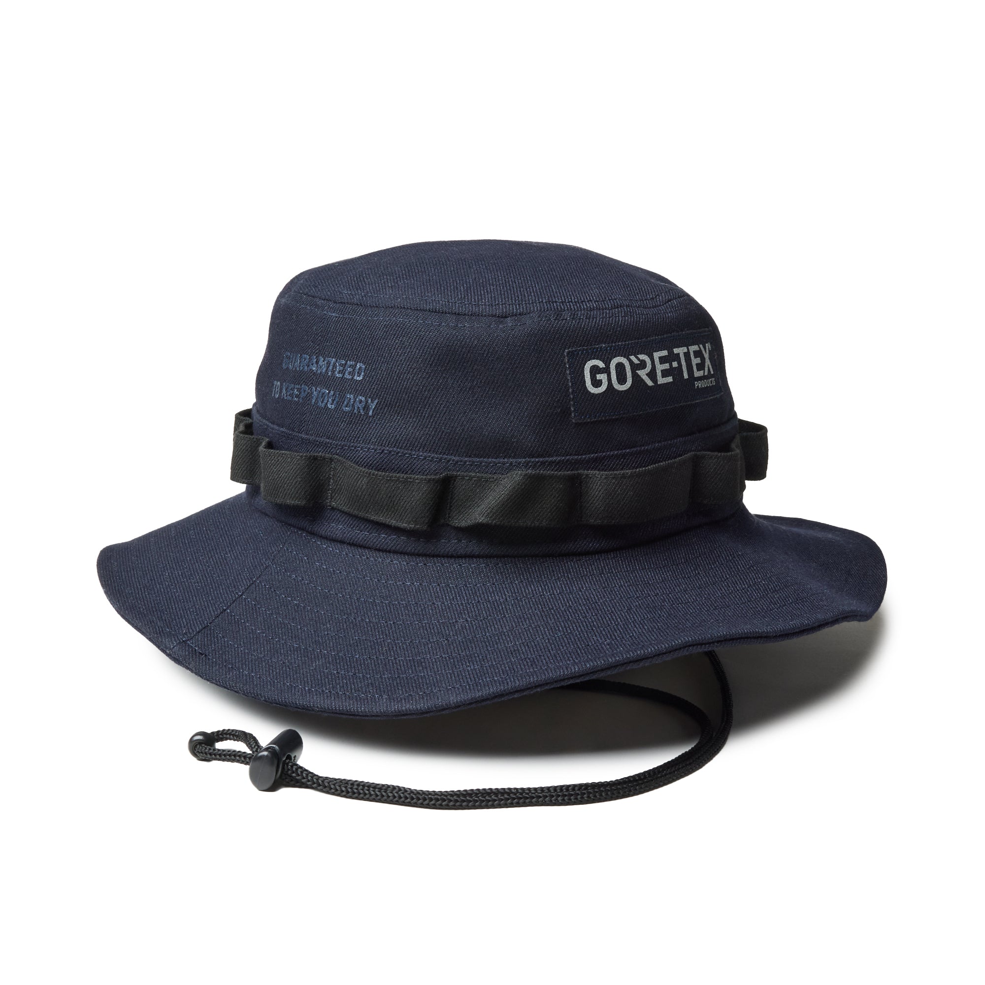 PLACE GORE-TEX バケットハット　リフレクター アドベンチャー GORE-TEX リフレクターパッチ ネイビー | アウトドア