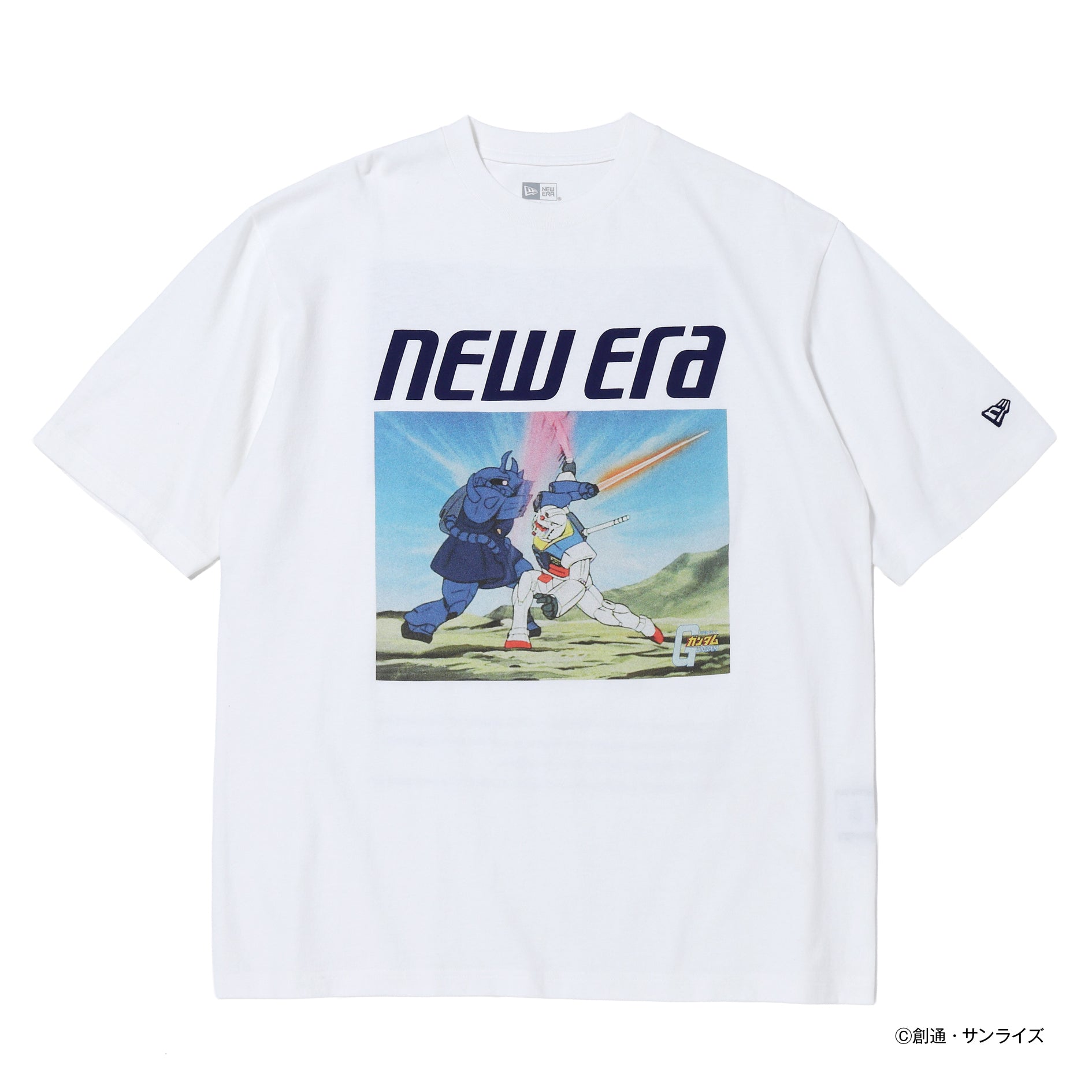 半袖 ウォッシュドコットン Tシャツ 機動戦士ガンダム オフホワイト