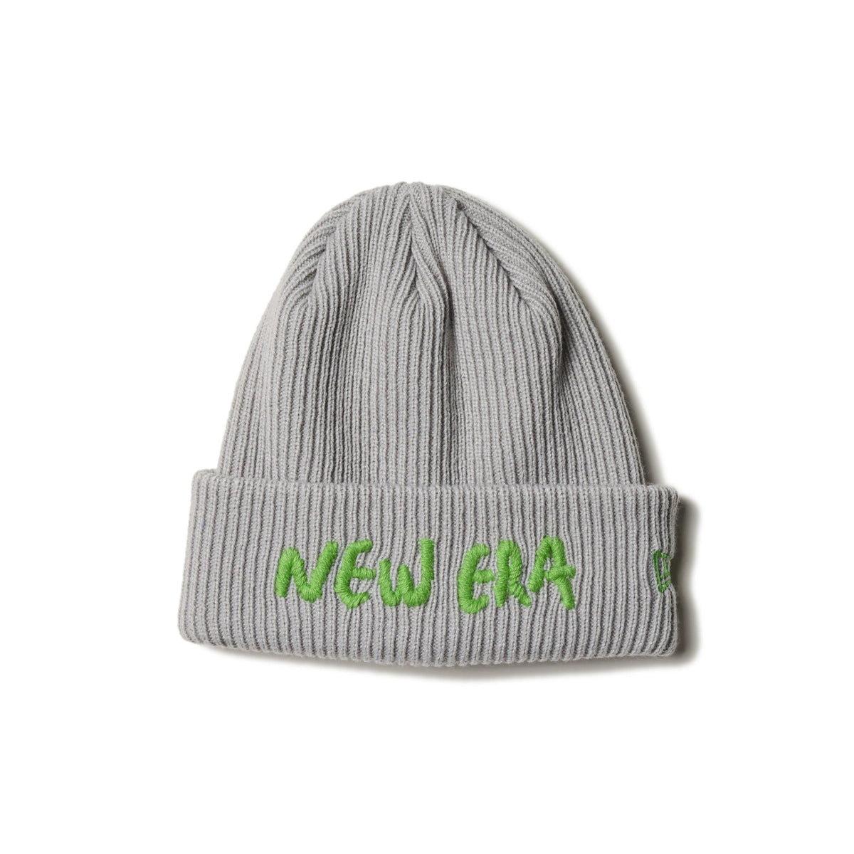 s*s様 ニューエラ　ベーシック カフニット Handwritten Logo ベーシック カフニット Handwritten Logo ライトグレー | ニューエラ