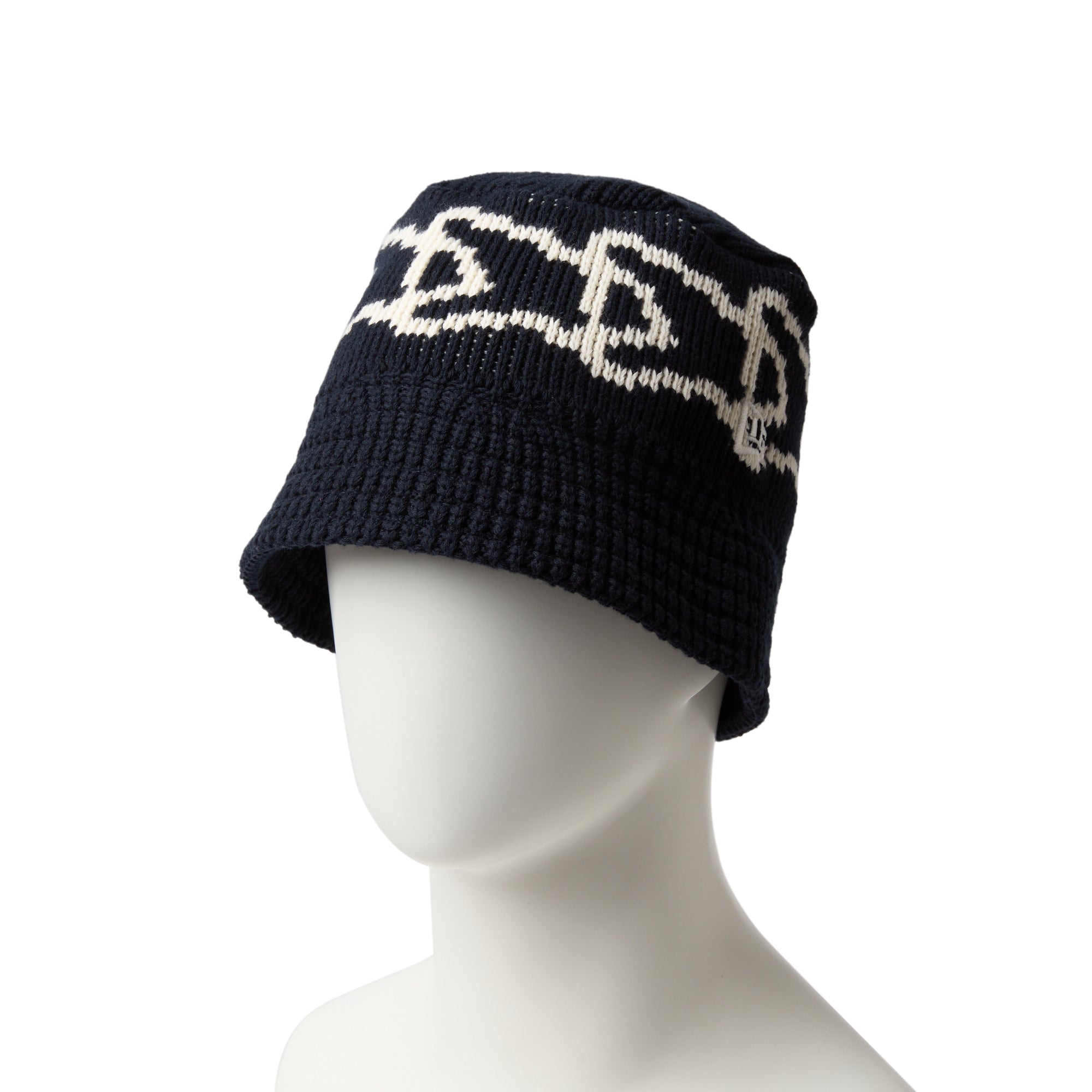 ニットバケット Knit Bucket フラッグ ブラック ニットバケット Knit Bucket フラッグ ネイビー | ニューエラ