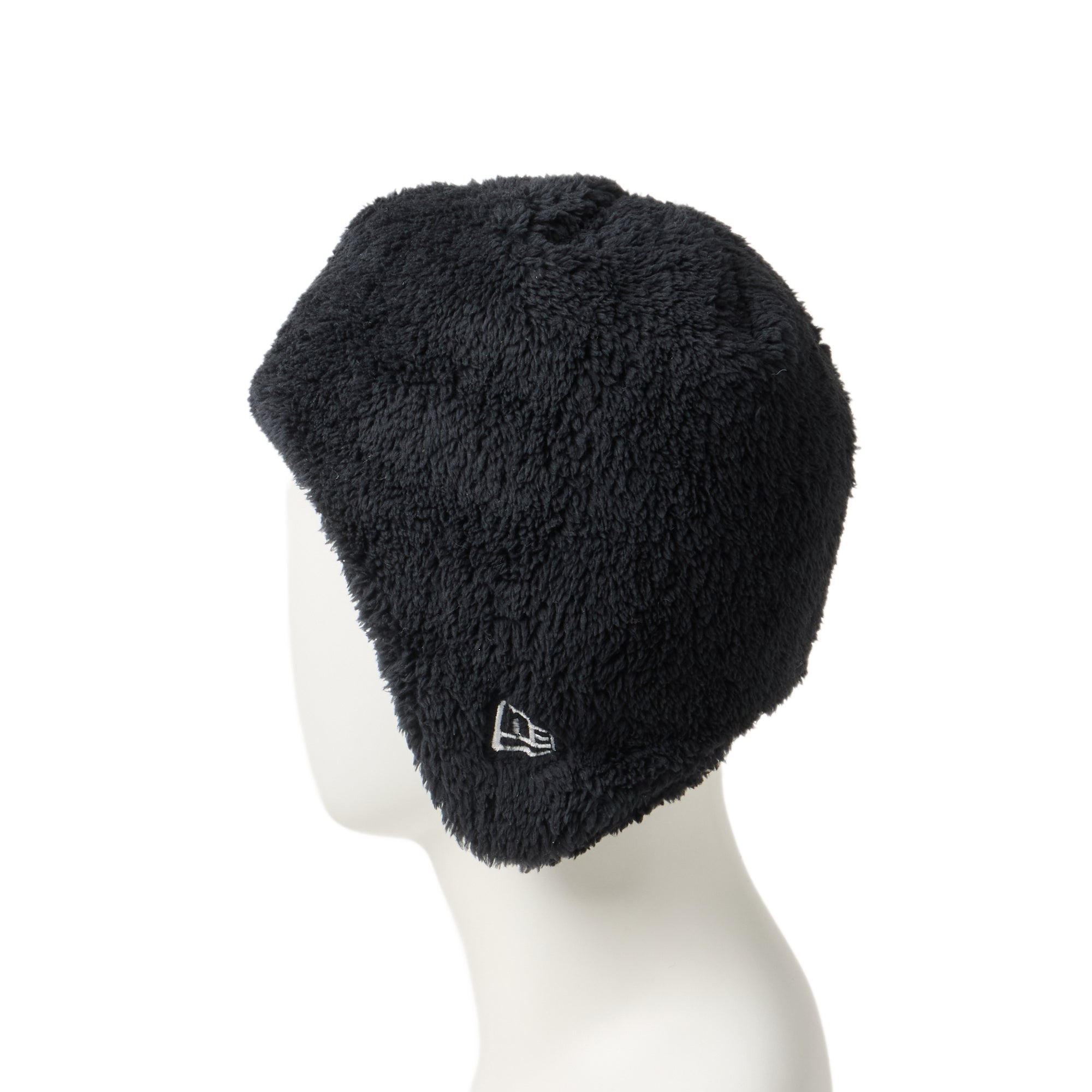 イヤーフラップ ビーニー Mink Fleece ブラック | アウトドア