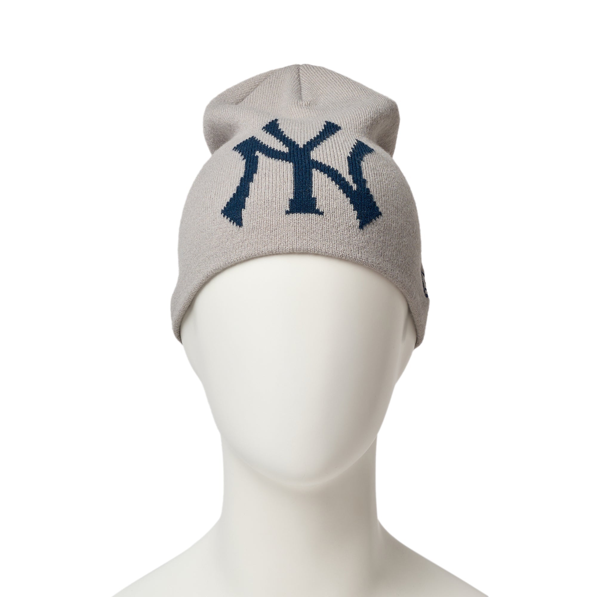 ベーシック ビーニー MLB Team Logo ニューヨーク・ヤンキース グレー