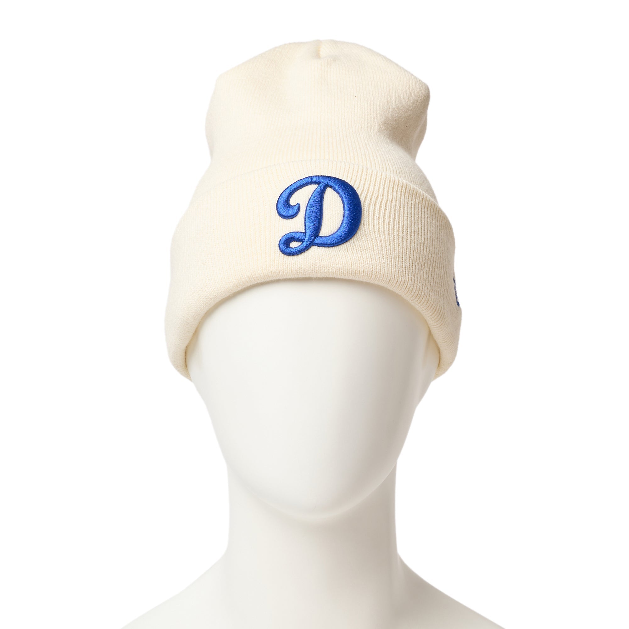 ベーシック カフニット MLB Team Logo ロサンゼルス・ドジャース Dロゴ