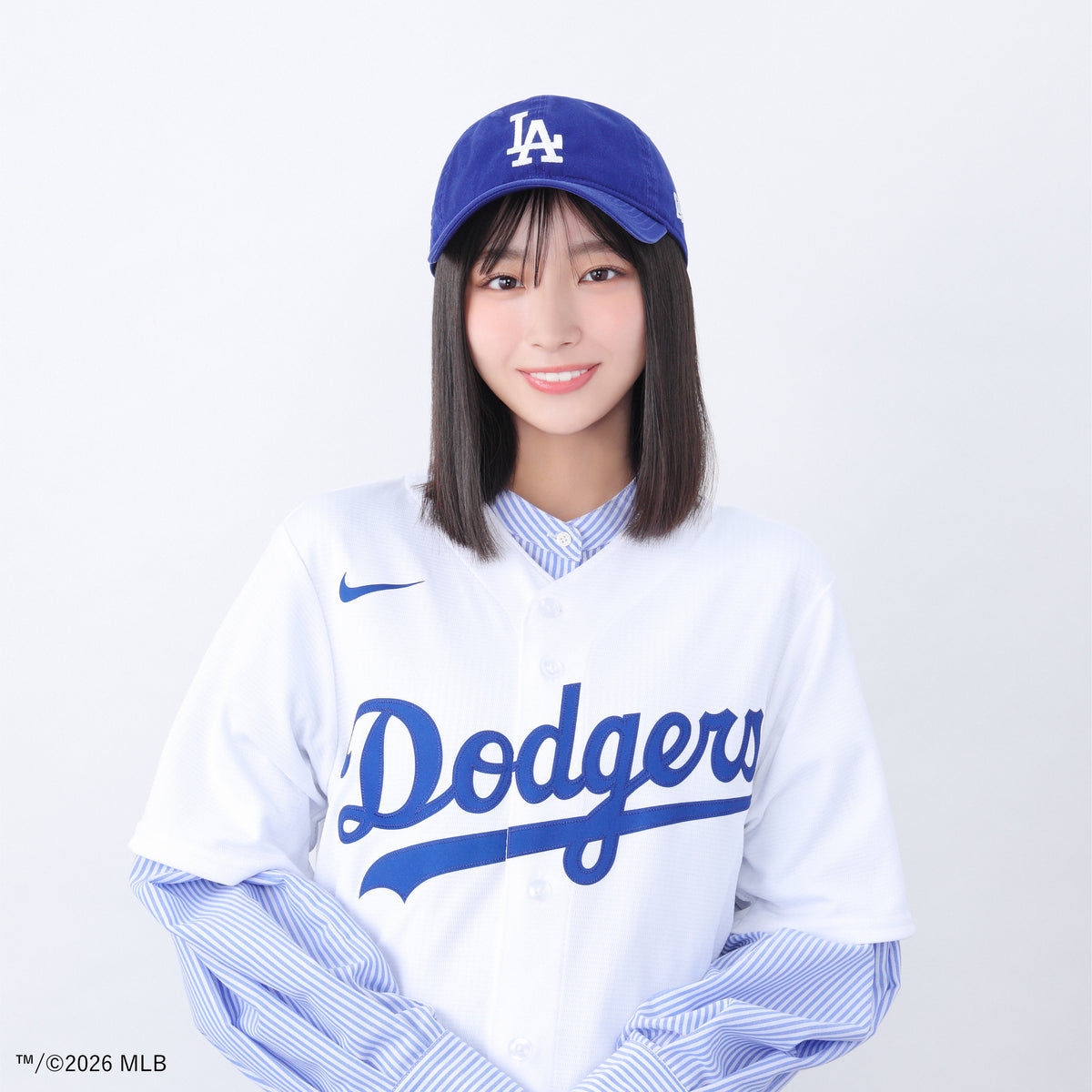 9TWENTY MLB x 日向坂46 ロサンゼルス・ドジャース ダークロイヤル 