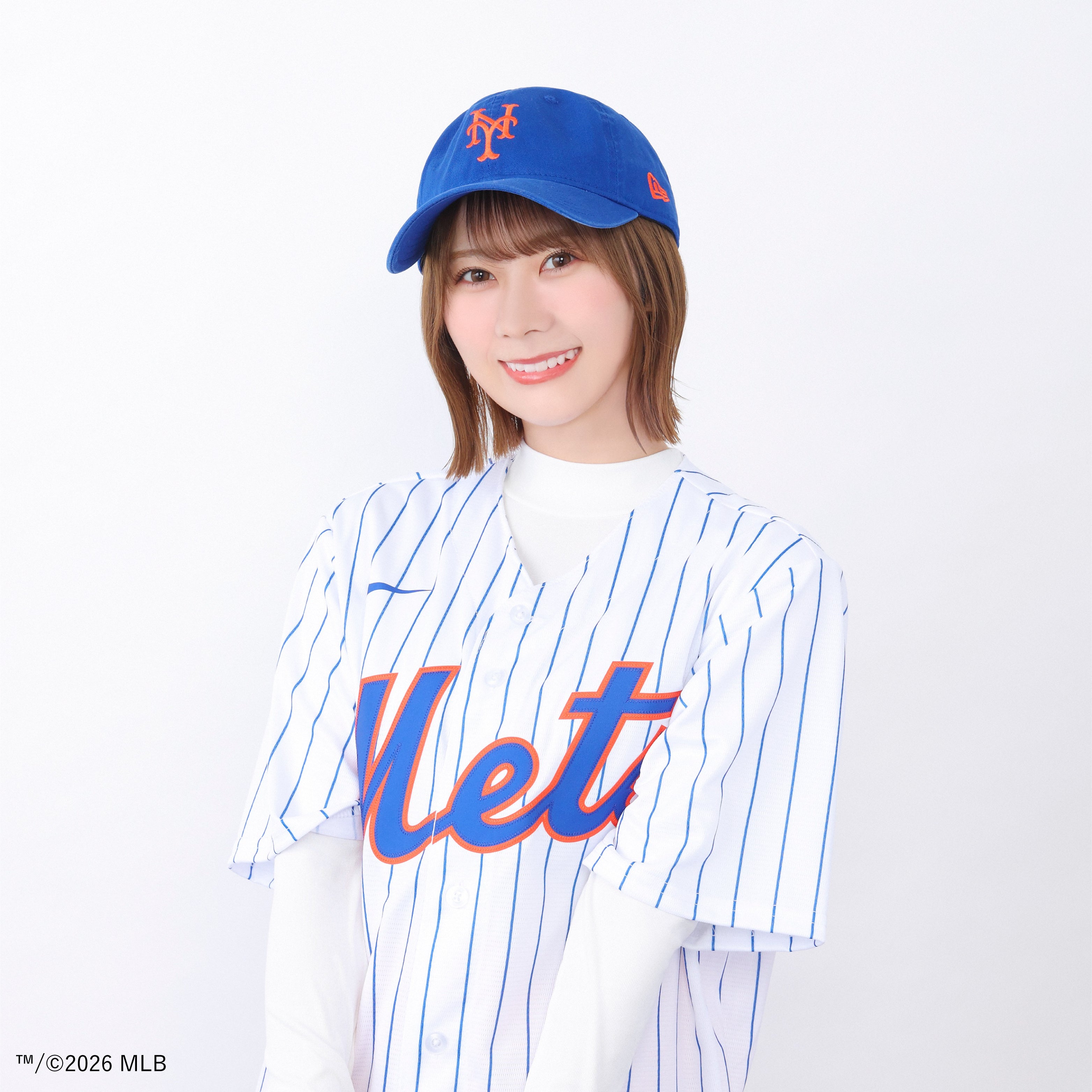 9TWENTY MLB x 日向坂46 ニューヨーク・メッツ ライトロイヤル