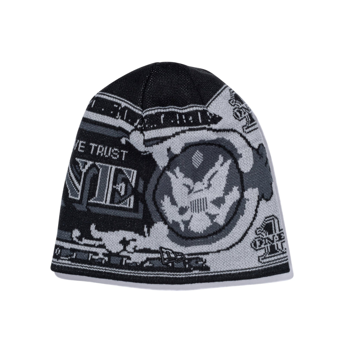 ベーシック ビーニー グラフィック Money ブラック/グレー